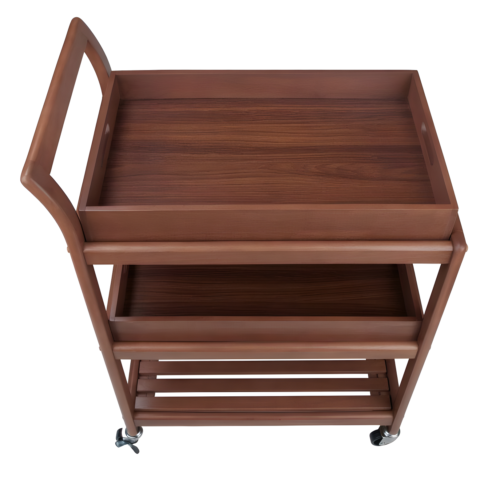 Skyline Decor Albert 33.27'' H x 24.8'' W Utility Cart with Wheels