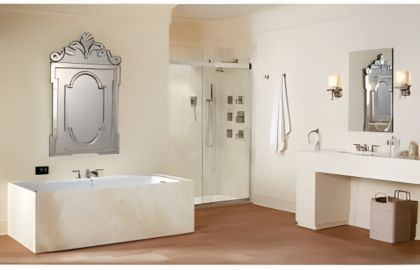 Verticyl Rectangular Undermount Bathroom Sink with Overflow