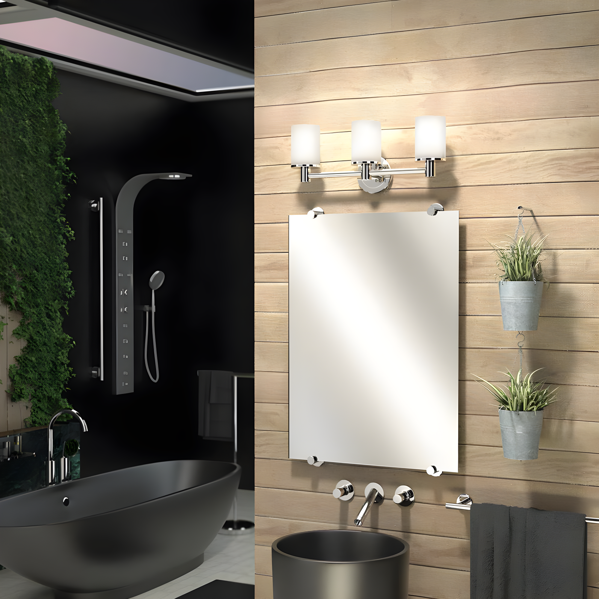 Gatco Gatco Latitude II Wall Mounted Towel Bar | Modern Bathroom Towel Holder in Chrome, Satin Nickel, Matte Black, or Brushed Brass 4241MX