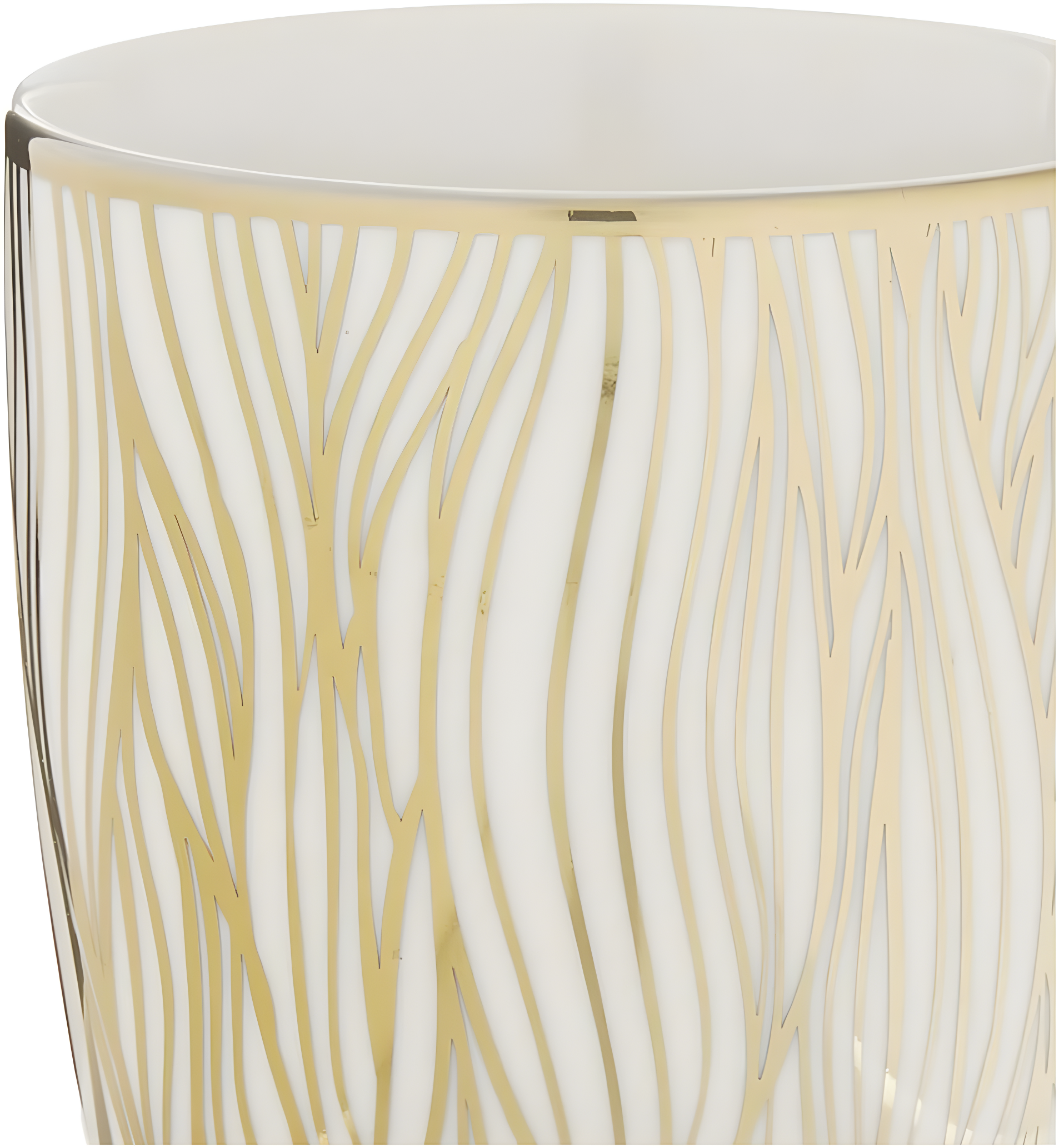 Certified International Set Of 6 Gold Plated Mugs