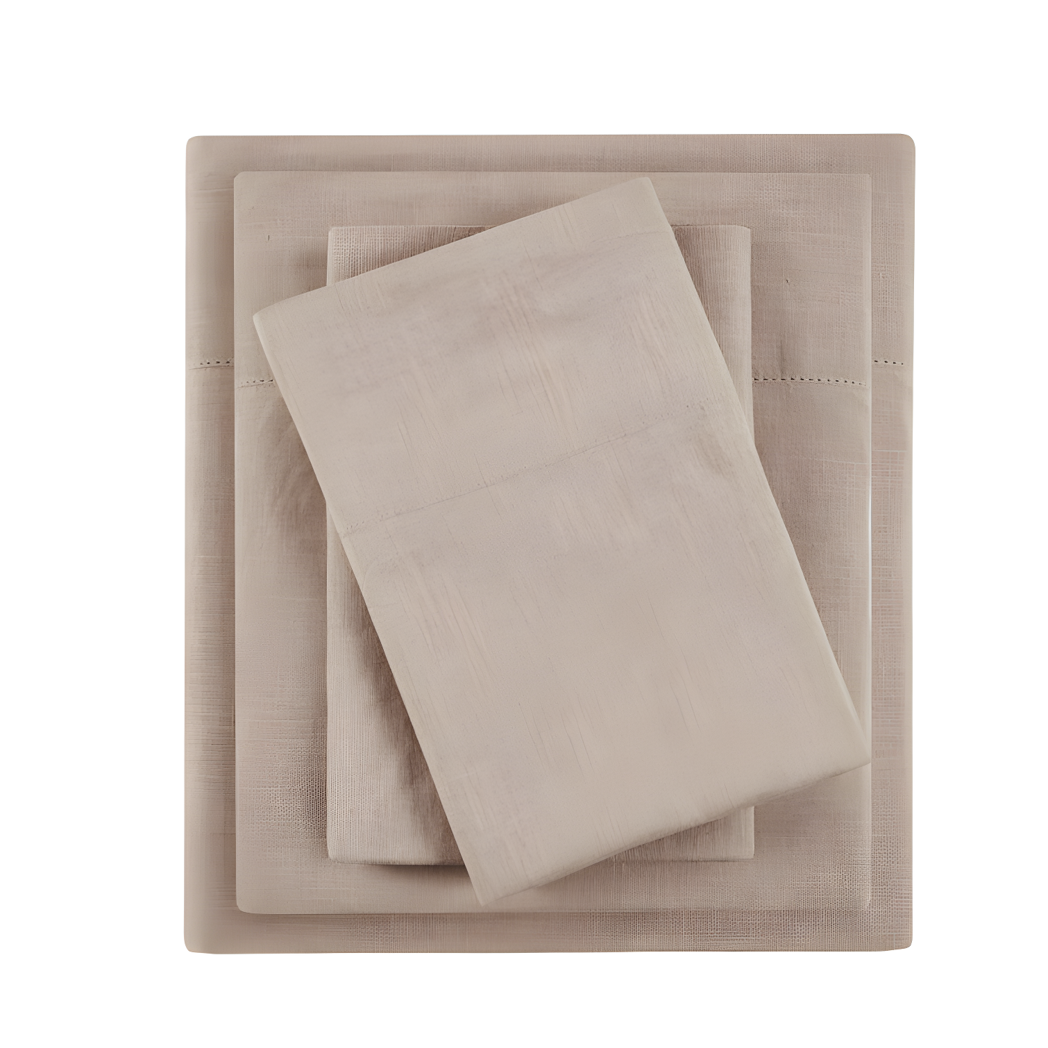 Madison Park Linen Blend 4 Piece Sheet Set