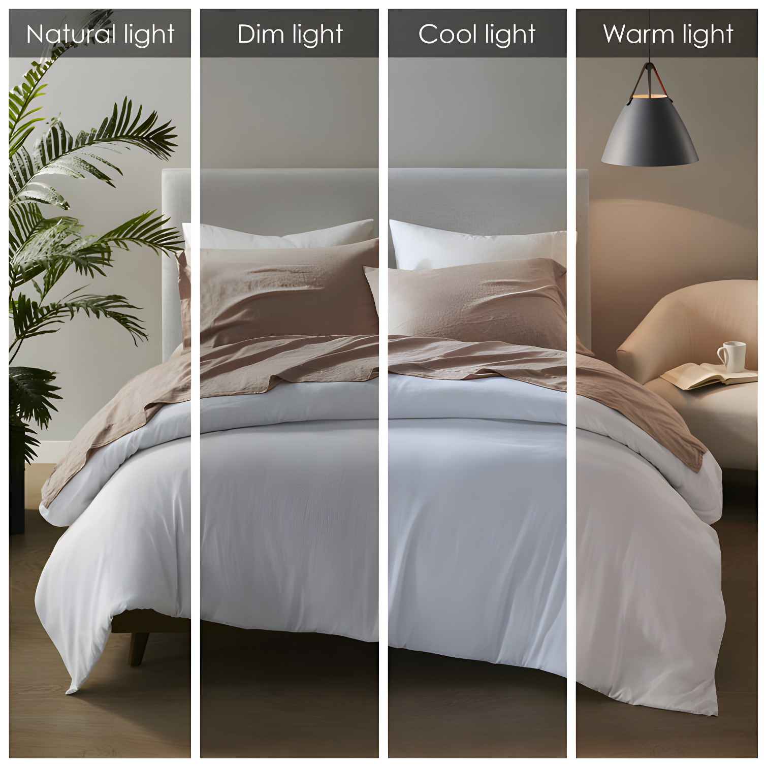 Madison Park Linen Blend 4 Piece Sheet Set