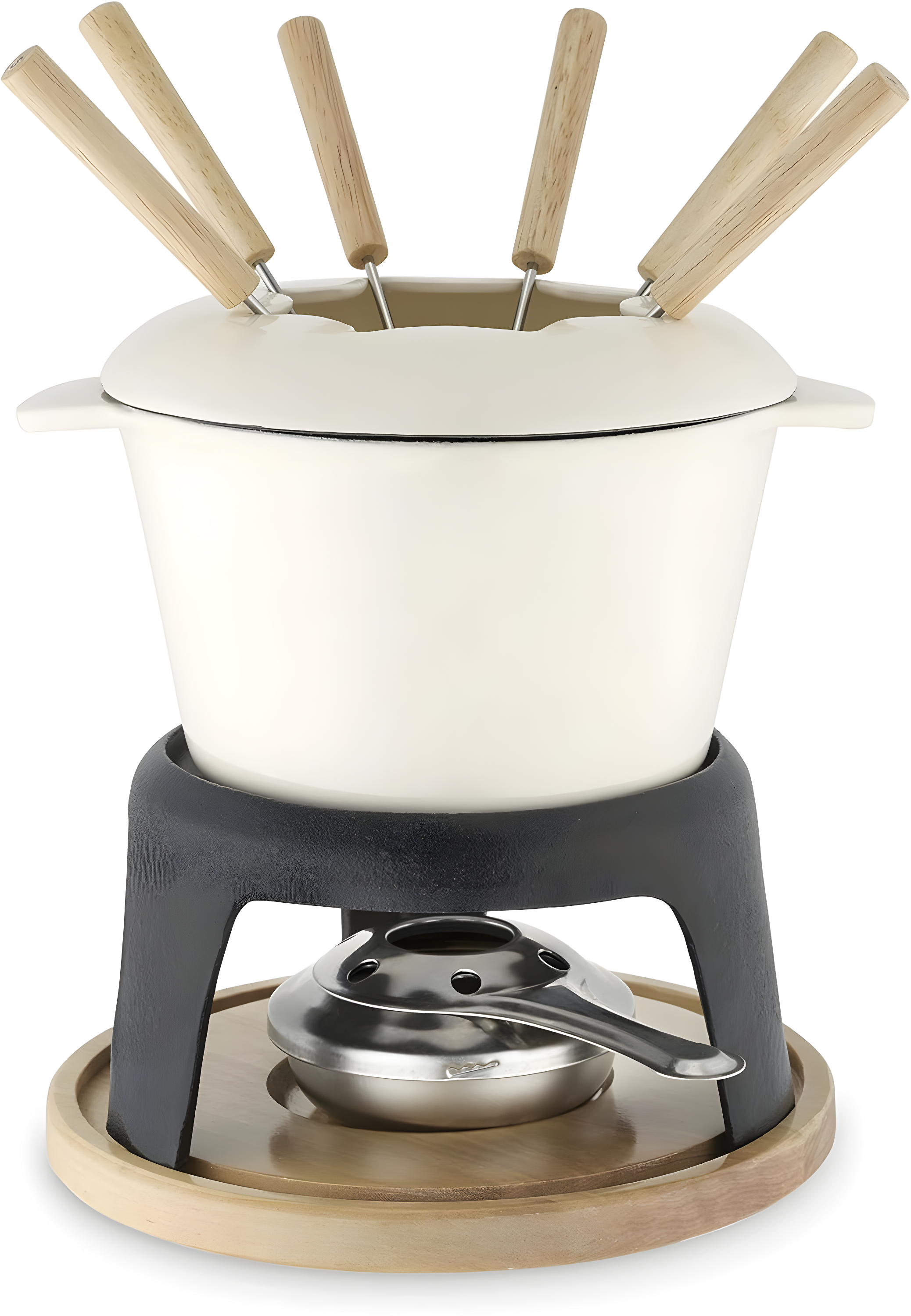 Twine Cast Iron Fondue Set
