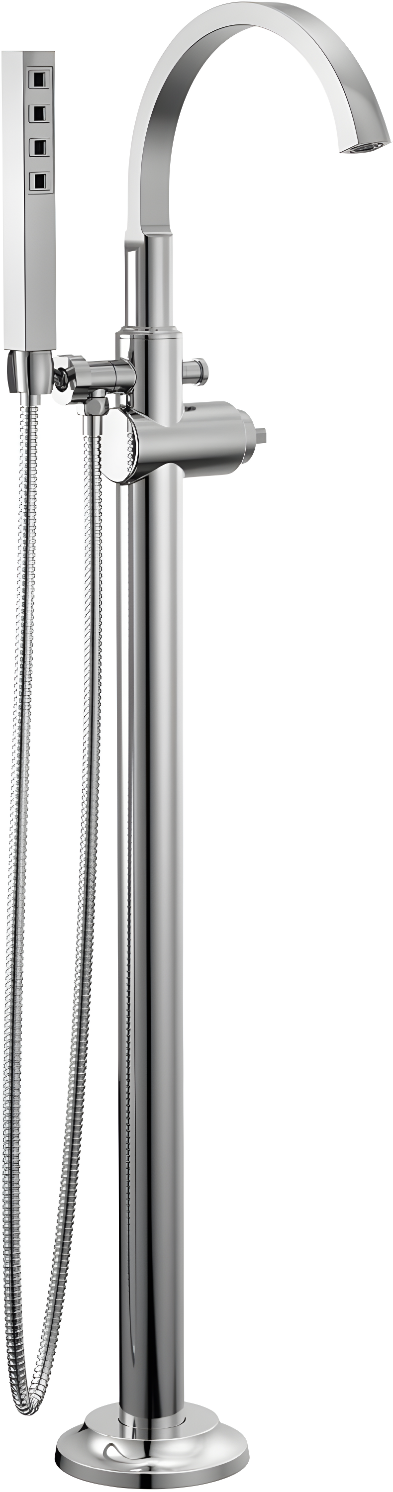 Trinsic Single Handle Floor Mounted Freestanding Tub Filler