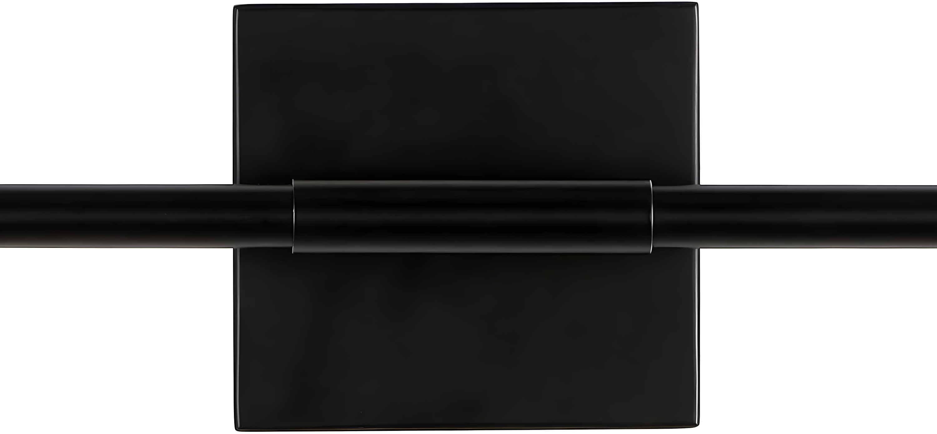 Makena 28" Dimmable Integrated LED Modern Metal Wall Sconce, Black