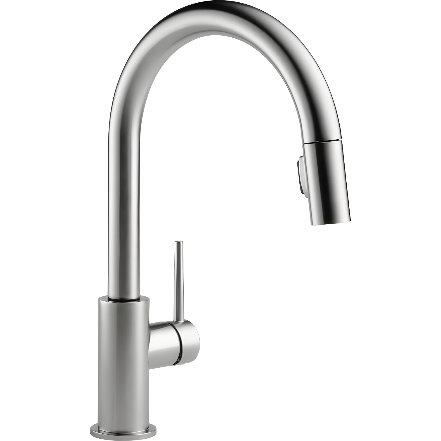 Trinsic Pull Down Sprayer Kitchen Sink Faucet, Single Handle Kitchen Faucet