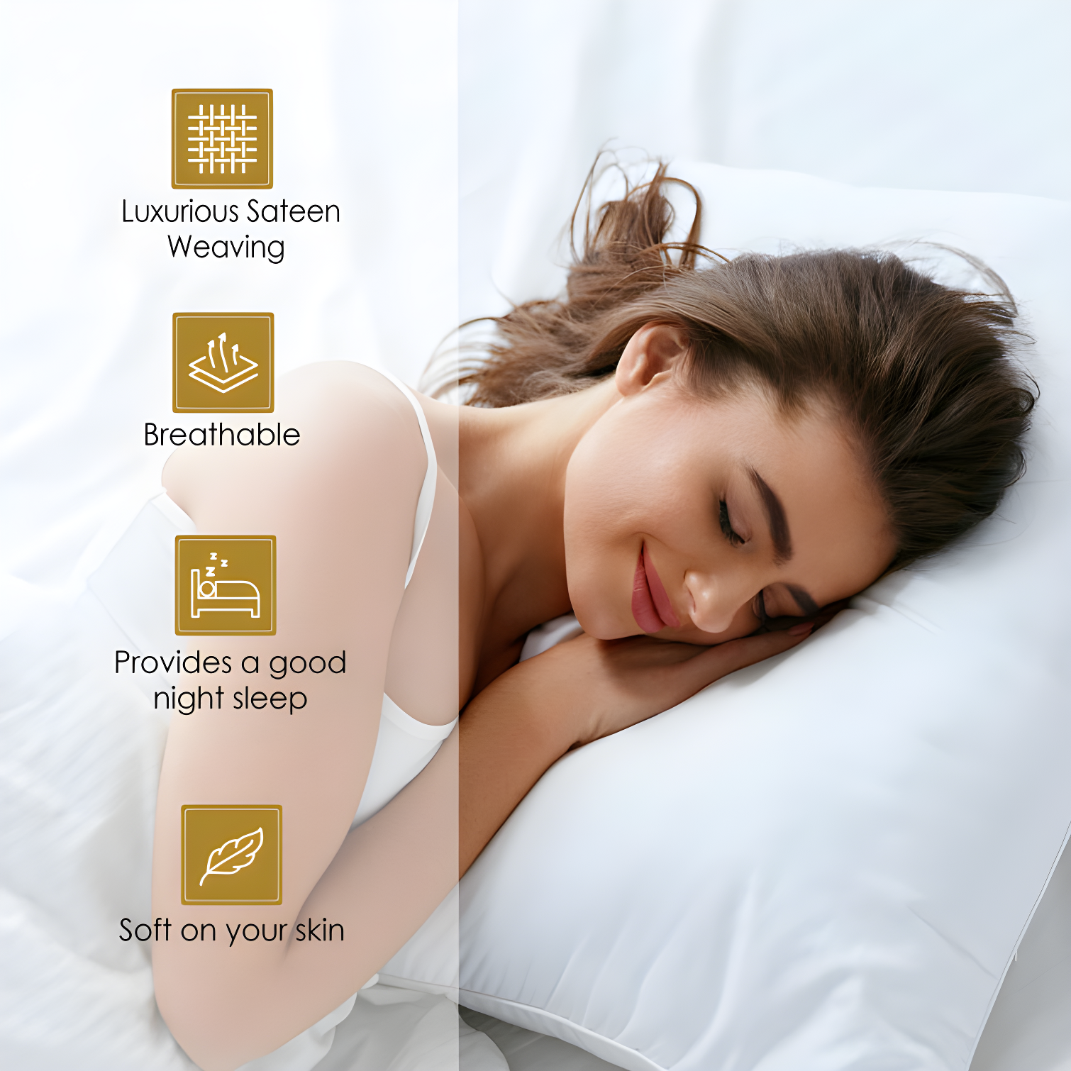 Egyptian Cotton Deep Pocket Solid 650 Thread Count Sheet Set