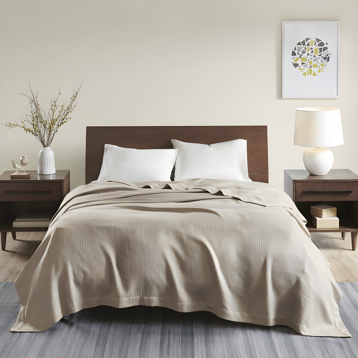 100% Certified Cotton Blanket
