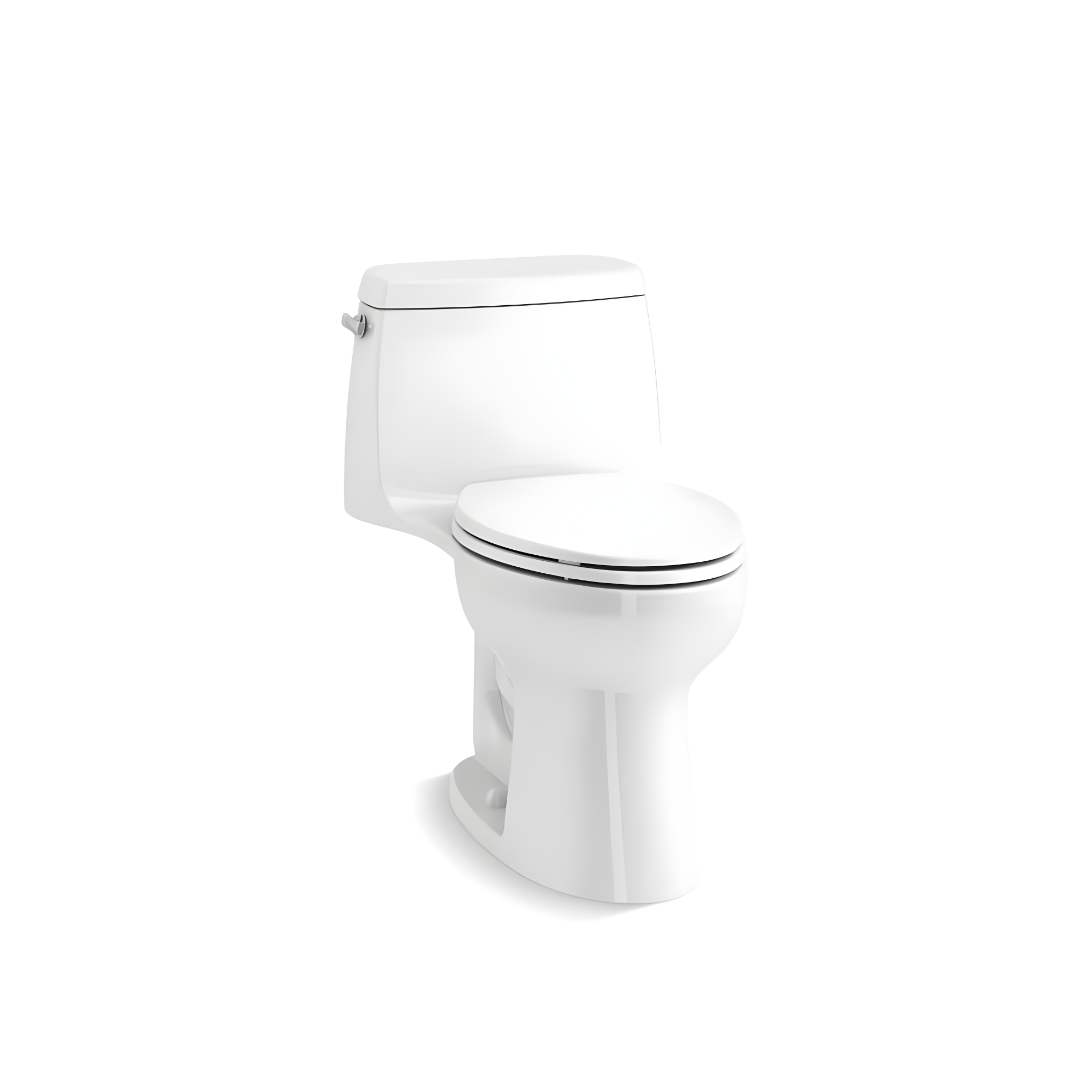 Santa Rosa One-Piece Compact Elongated 1.6 Gpf Toilet With Revolution 360 Swirl Flushing Technology