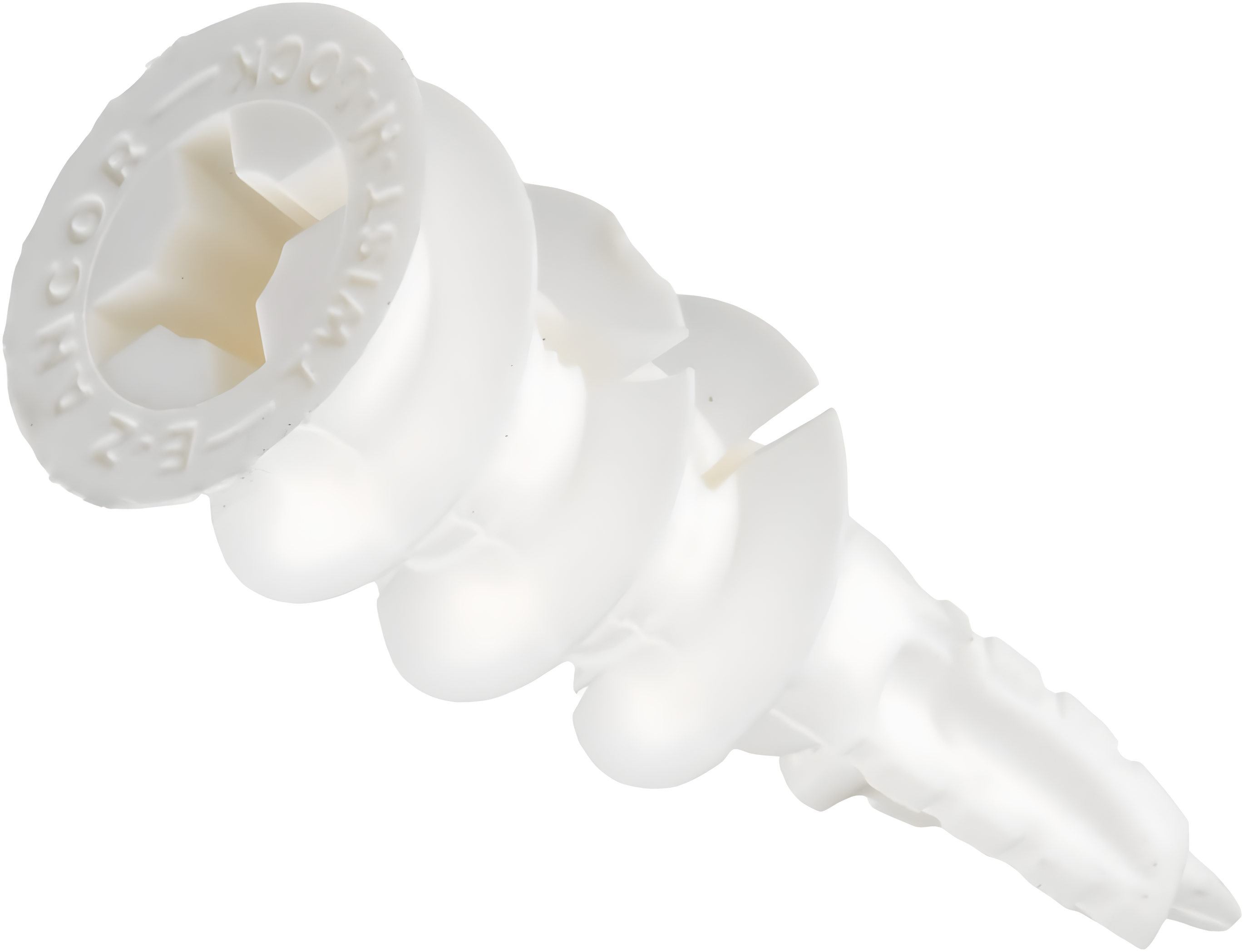 EZ Ancor 25200 Drywall Anchors, Self-Drilling, Plastic, #50, 25-Pk. - Quantity 6