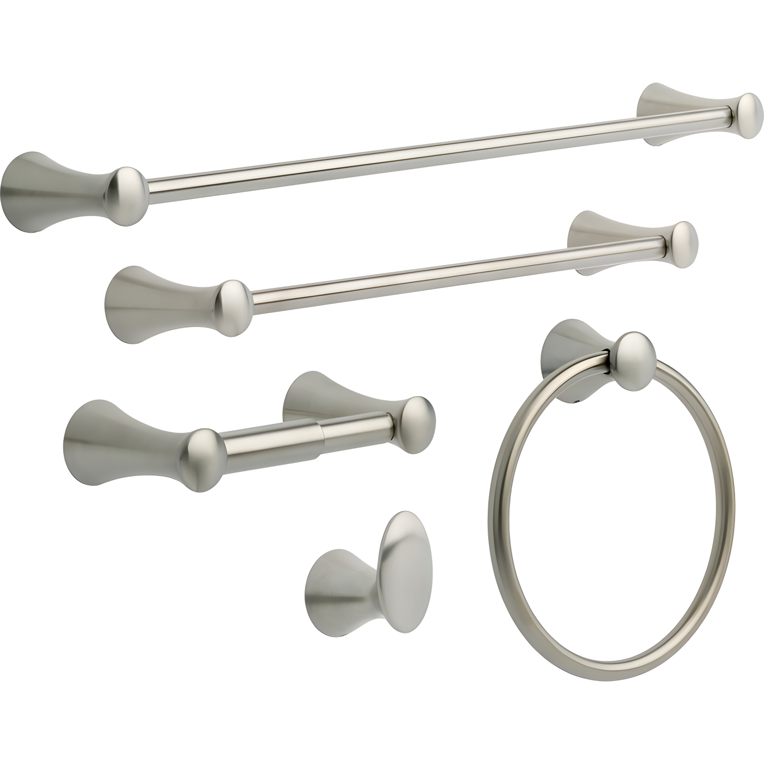 Lahara Wall Mount Round Closed Towel Ring Bath Hardware Accessory