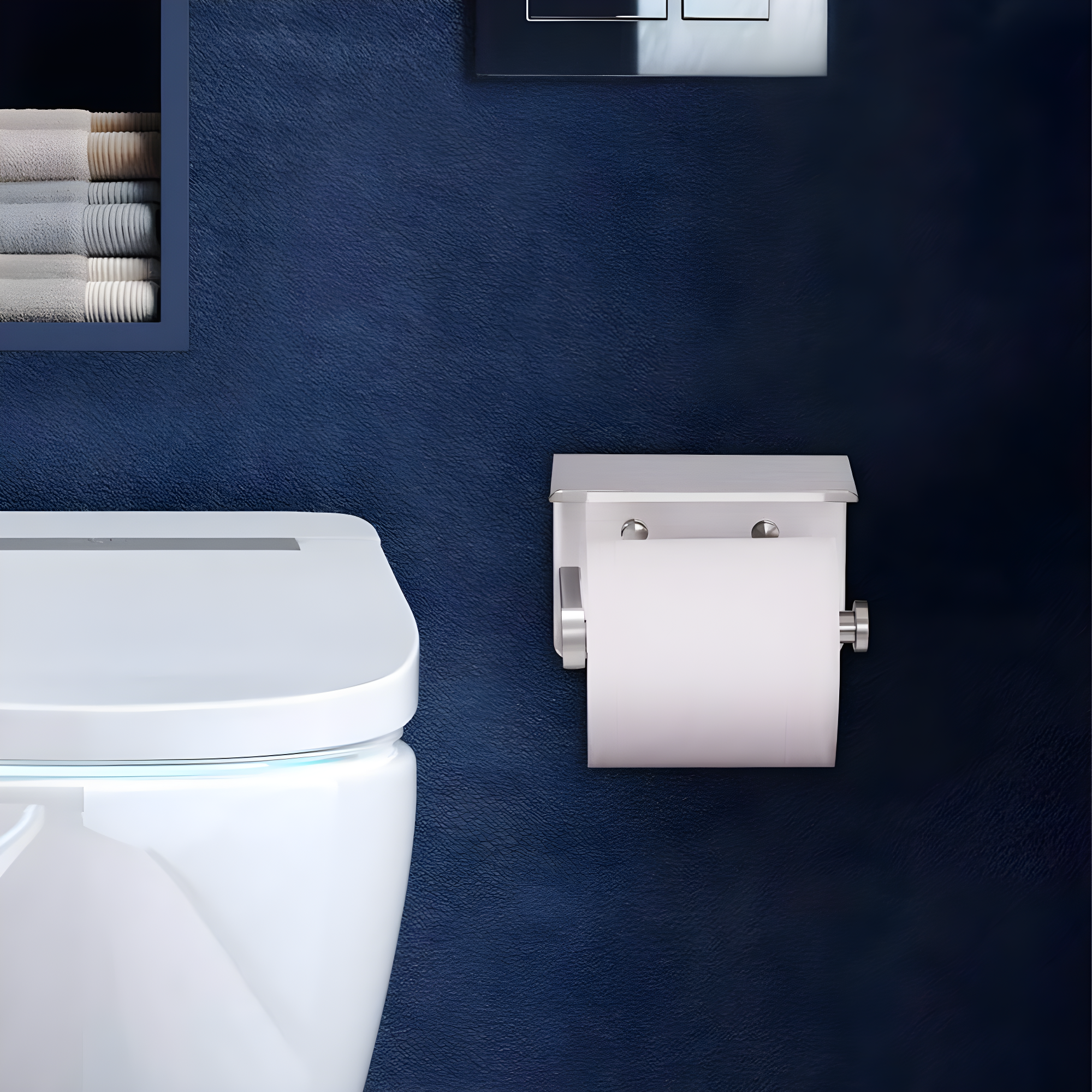 Wall Mounted Toilet Paper Holder