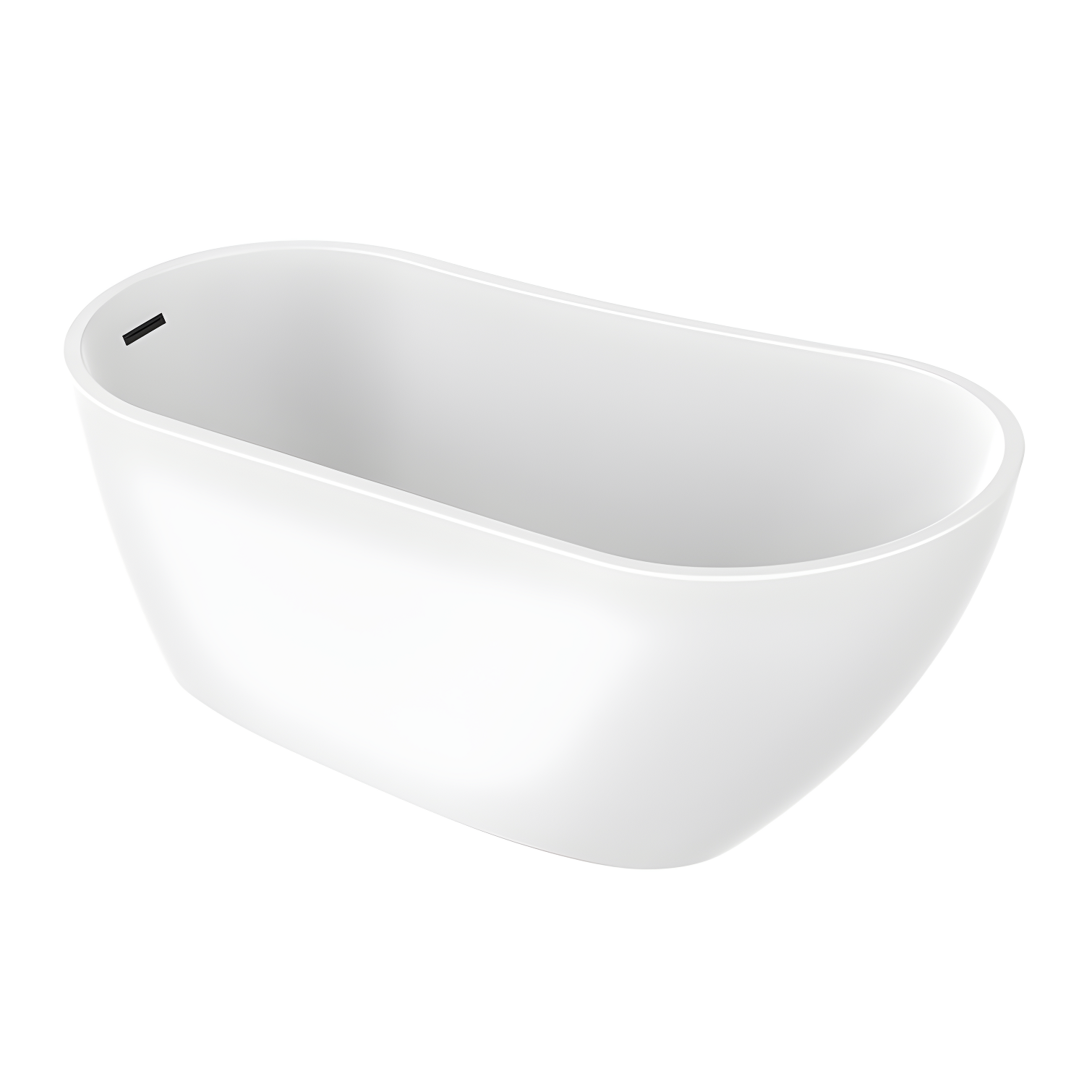 Cora 67" x 32" Freestanding Acrylic Bathtub