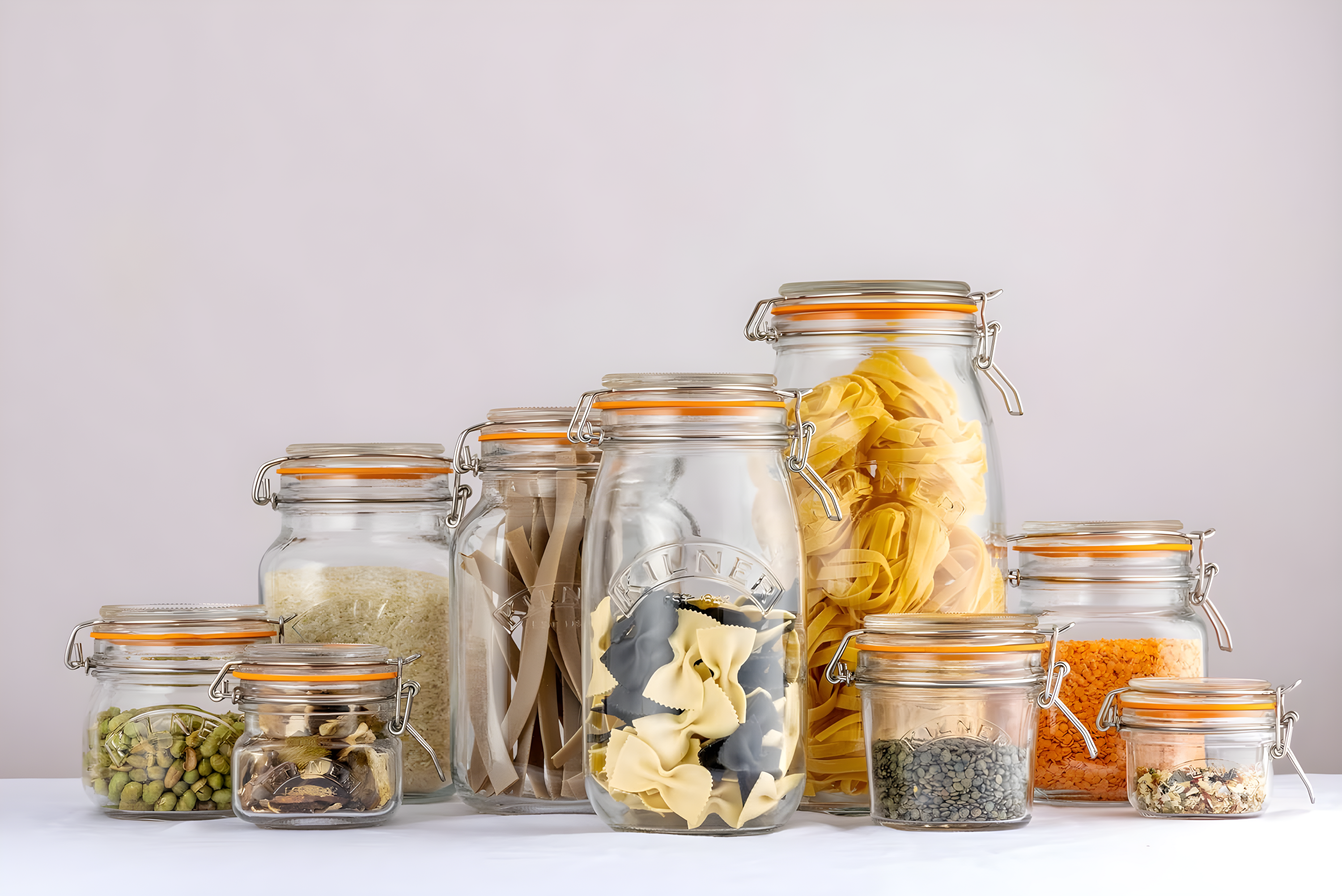 Kilner Round Swing Top Glass Jar | 1L