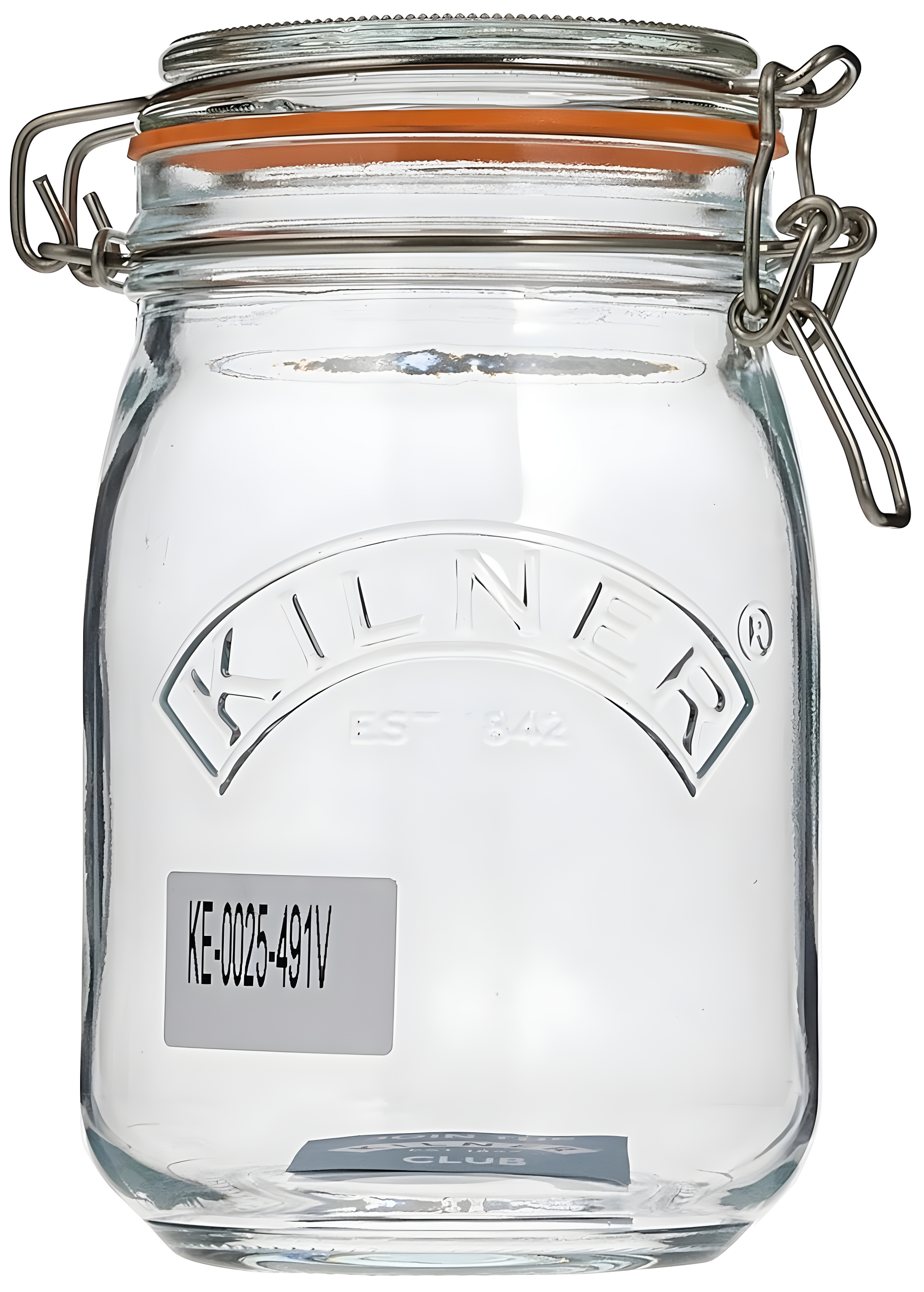 Kilner Round Swing Top Glass Jar | 1L