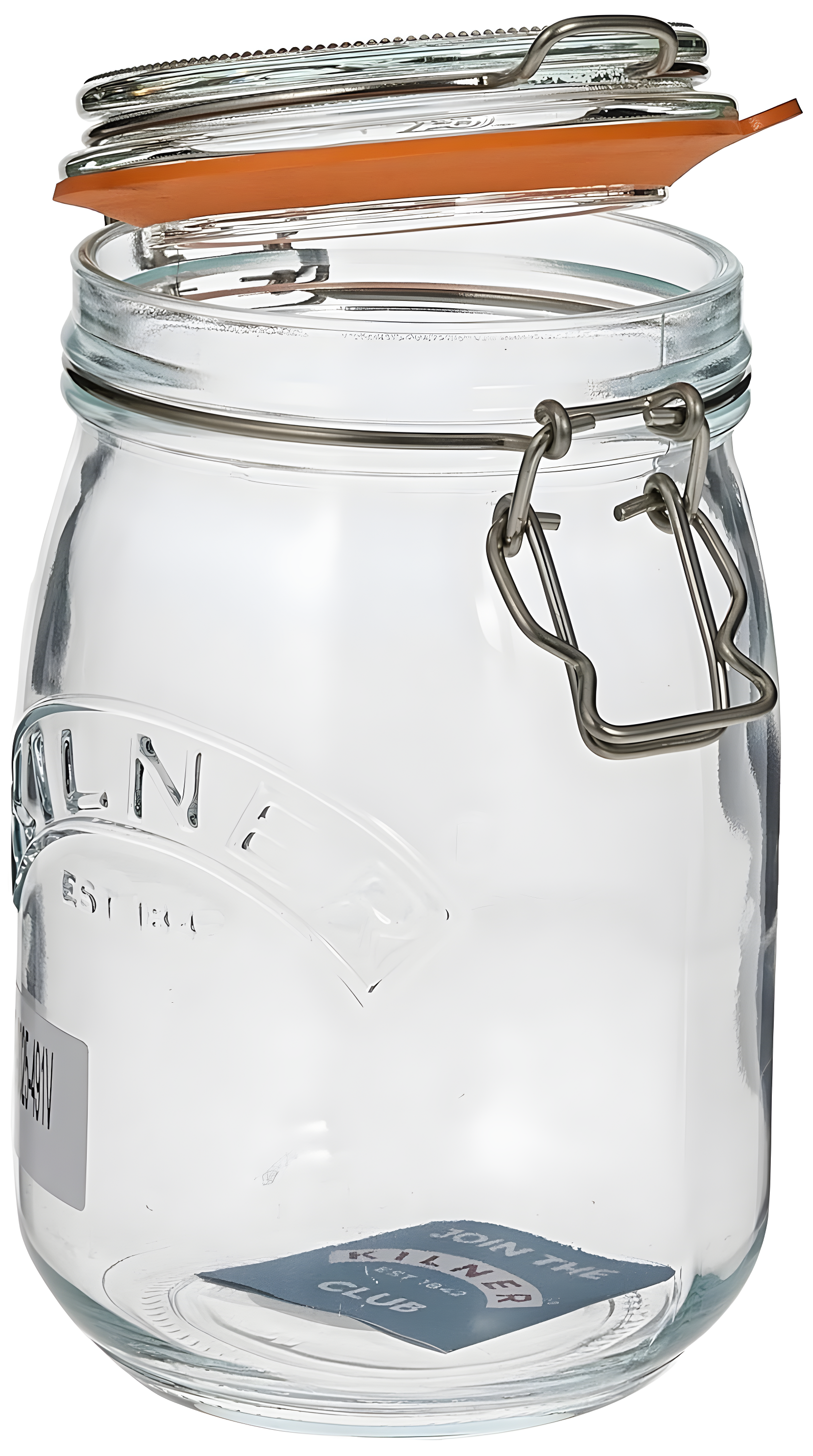 Kilner Round Swing Top Glass Jar | 1L