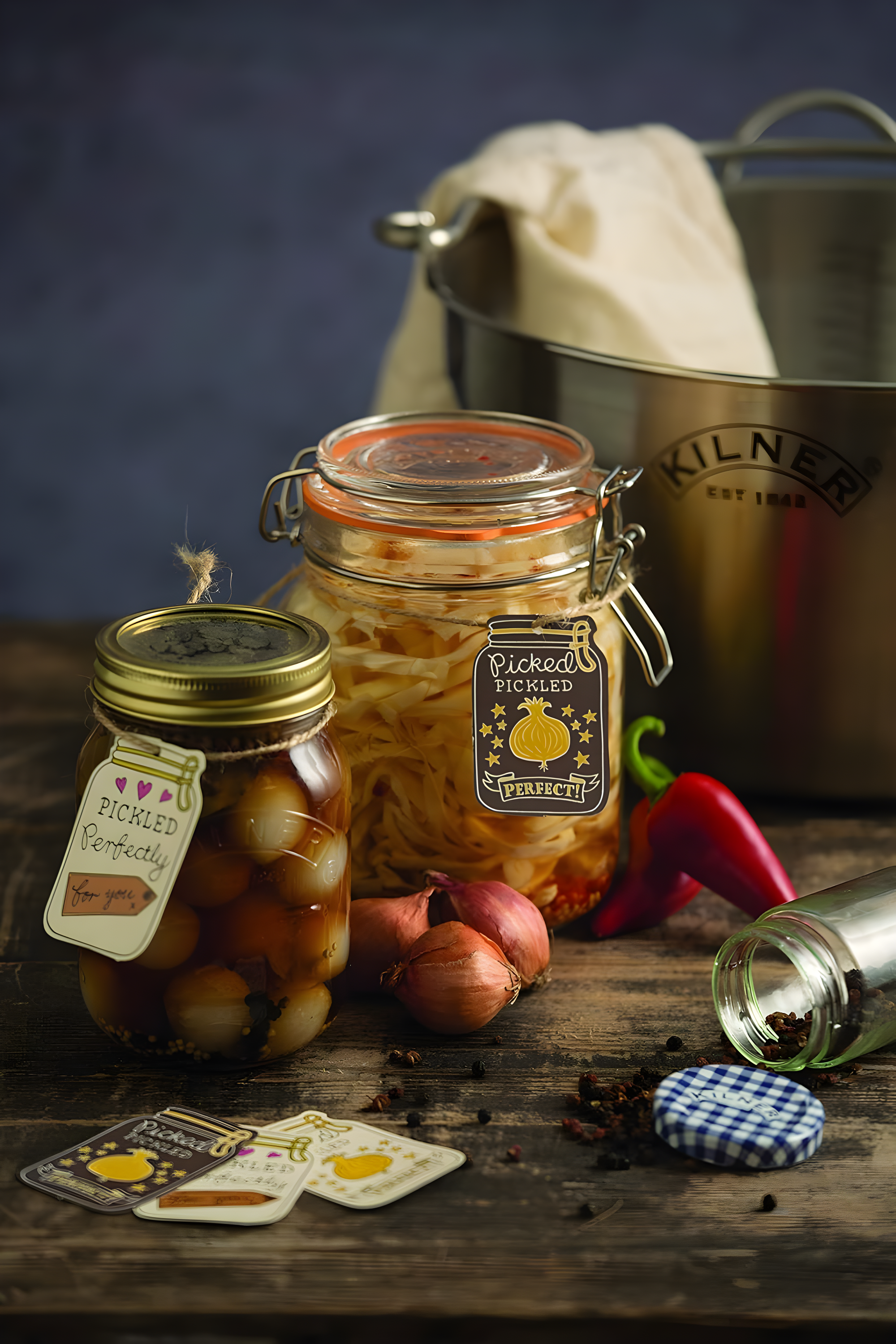 Kilner Round Swing Top Glass Jar | 1L