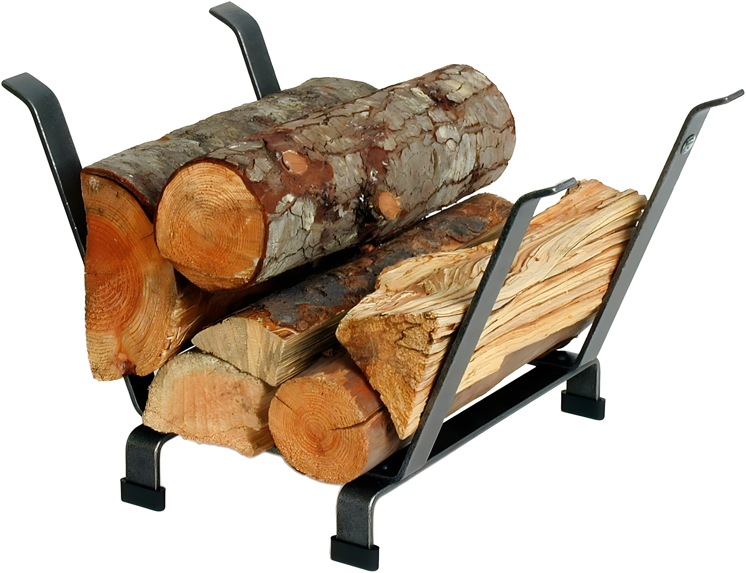 Enclume Handcrafted Country Home Basket Fireplace Log Rack