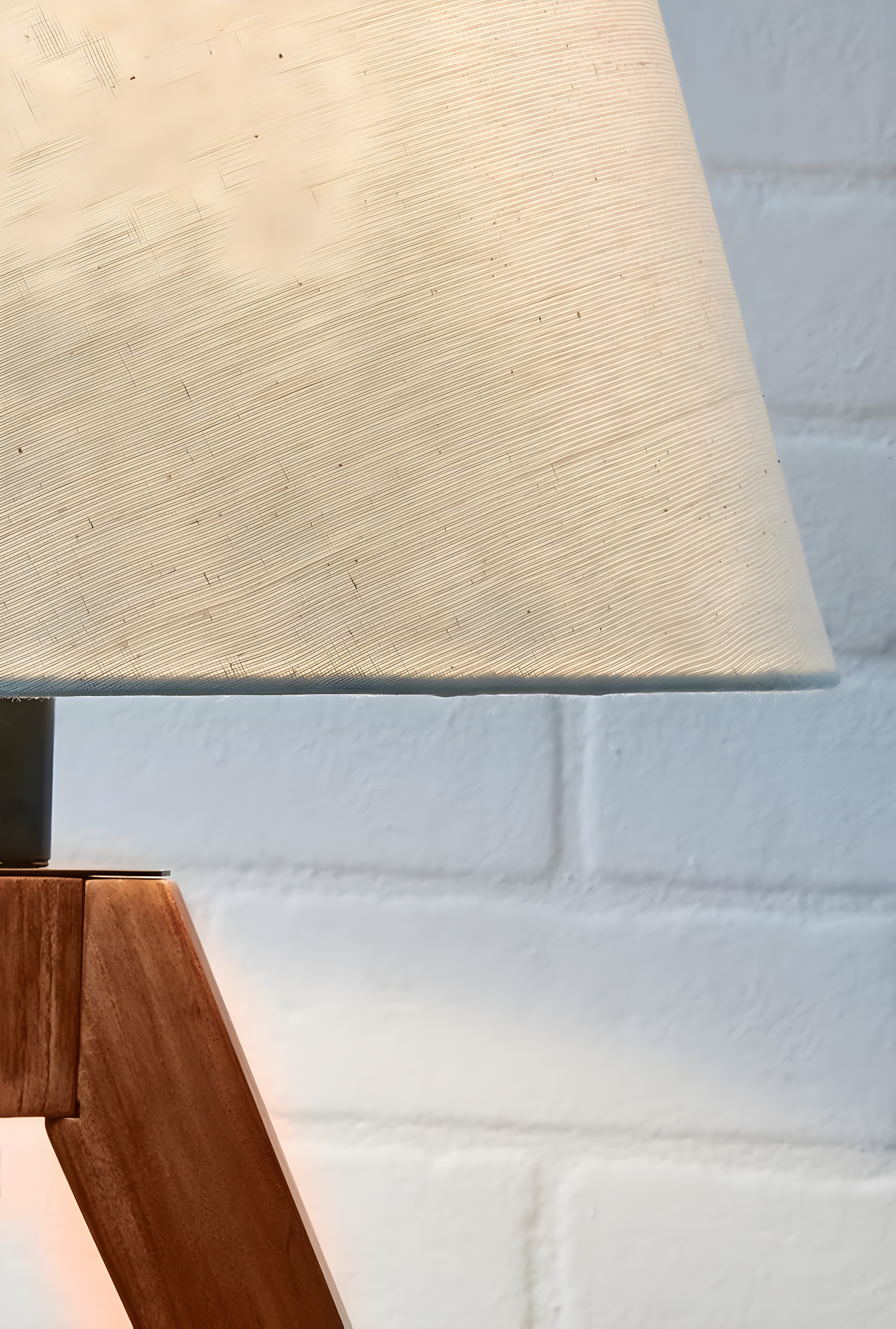George Oliver Hacı Solid Wood Tripod Lamp (Set of 2)