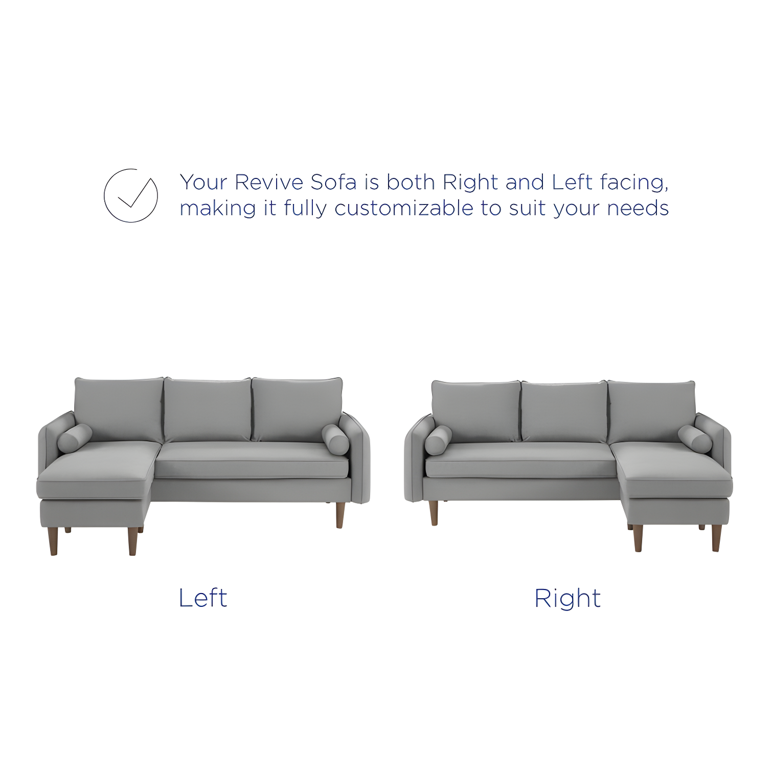 Modway Revive Upholstered Right or Left Sectional Sofa