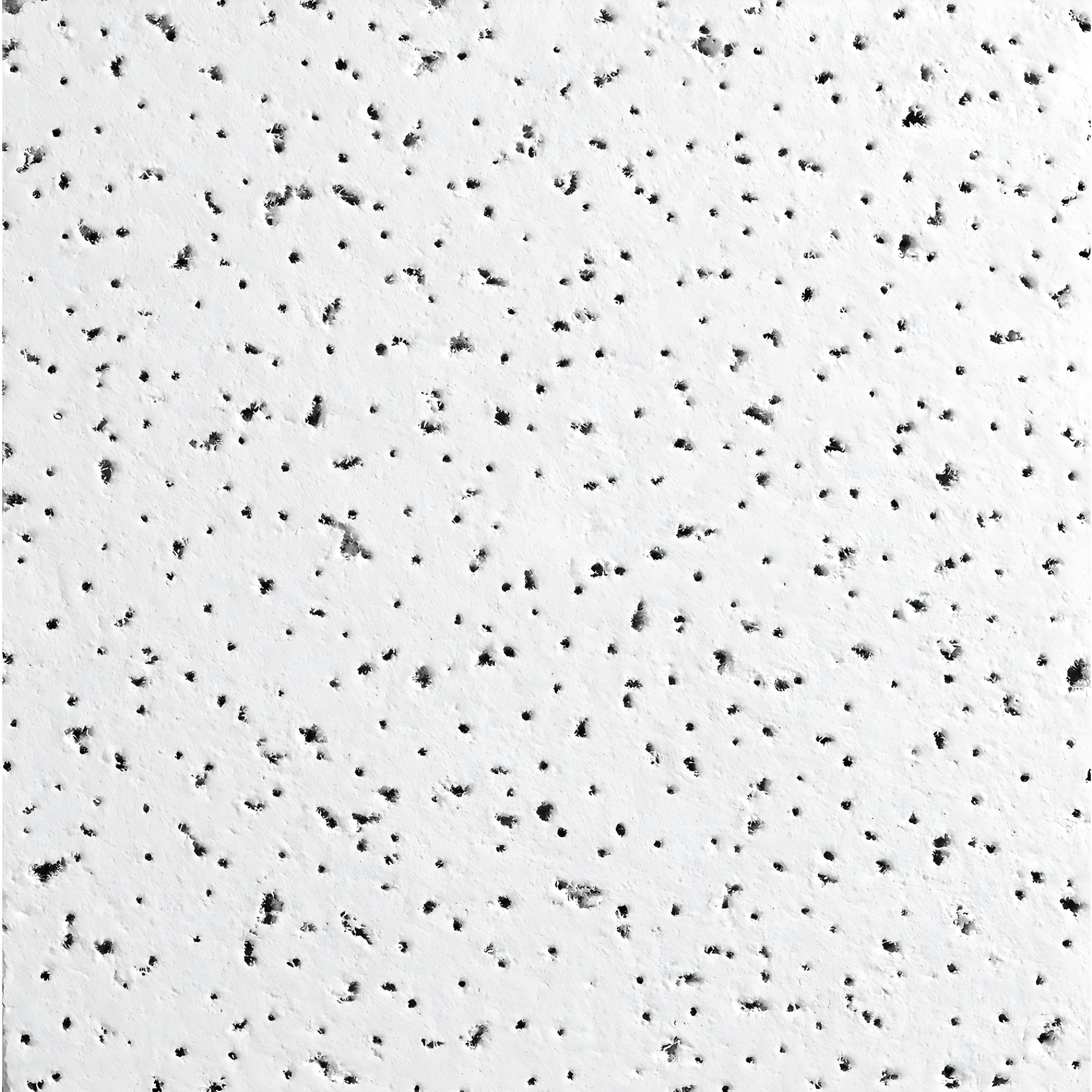 Armstrong 1x1 FINE FISSURED Acoustic Ceiling Tiles for Suspended Ceiling Grids, 40-tiles per pack, White