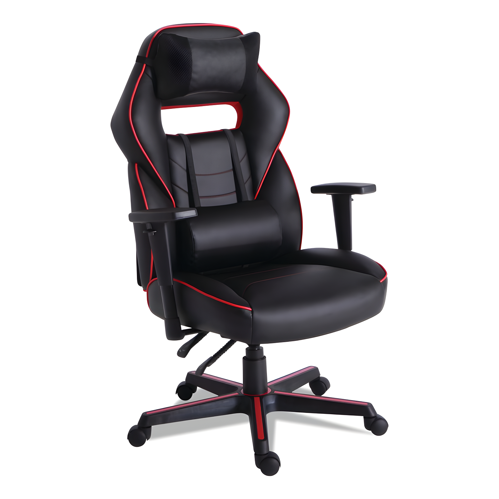 Inbox Zero Inbox Zero Adjustable Reclining Ergonomic Faux Leather Swiveling PC & Racing Game Chair