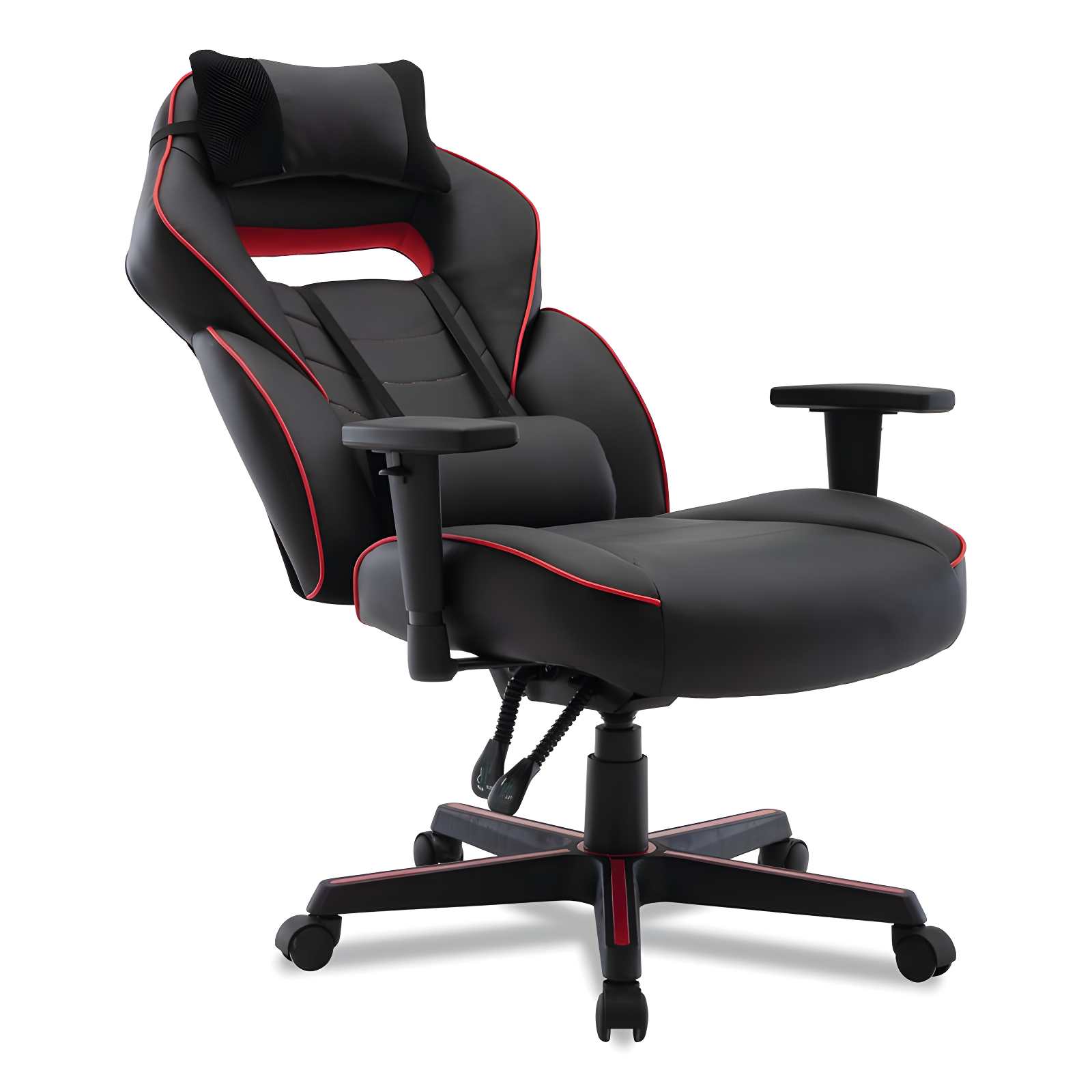 Inbox Zero Inbox Zero Adjustable Reclining Ergonomic Faux Leather Swiveling PC & Racing Game Chair
