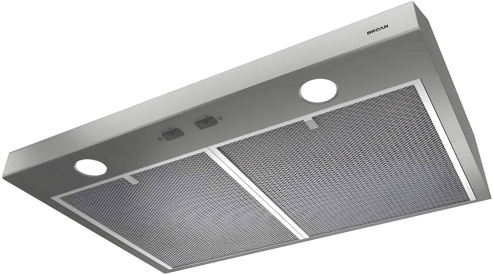 Broan NuTone 24" Steel 250 CFM Convertible Under Cabinet Range Hood with Mesh Filter