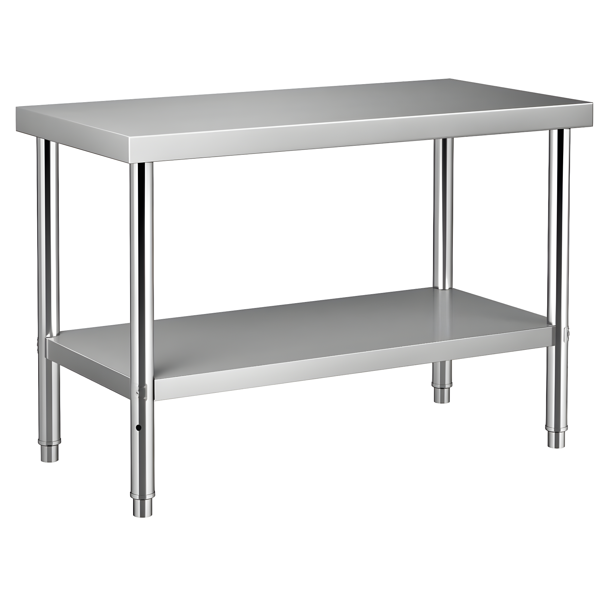 Prep & Savour Demnan Metal Top Workbench