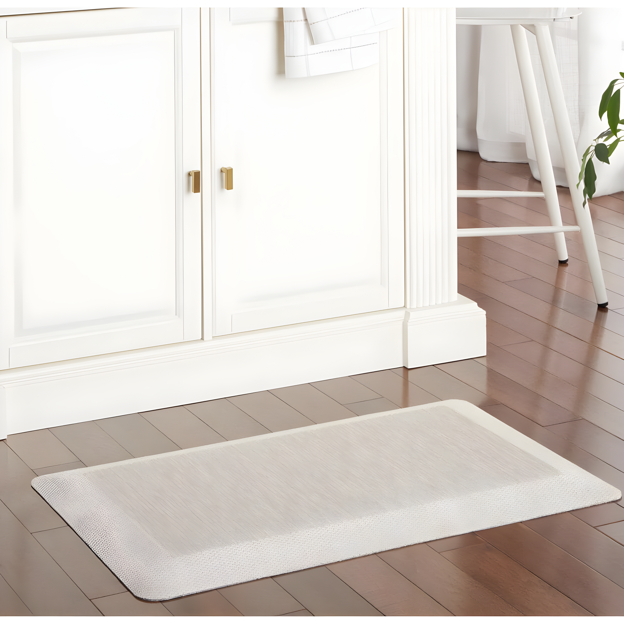 Martha Stewart Martha Stewart Mira Modern Heathered Anti-Fatigue Air-Infused Kitchen Mat