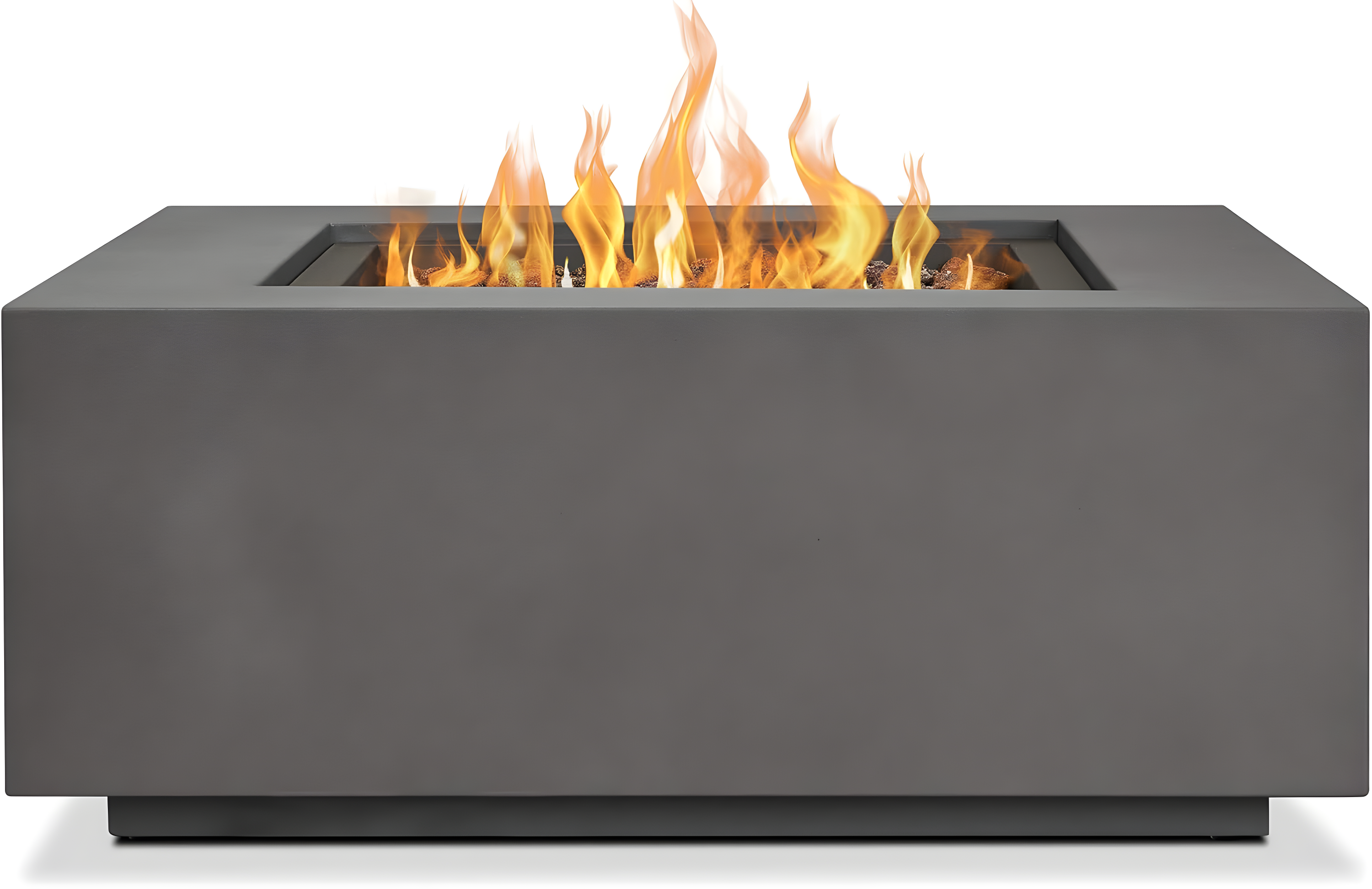 AEGEAN Propane / Natural Gas Outdoor Fire Pit Table