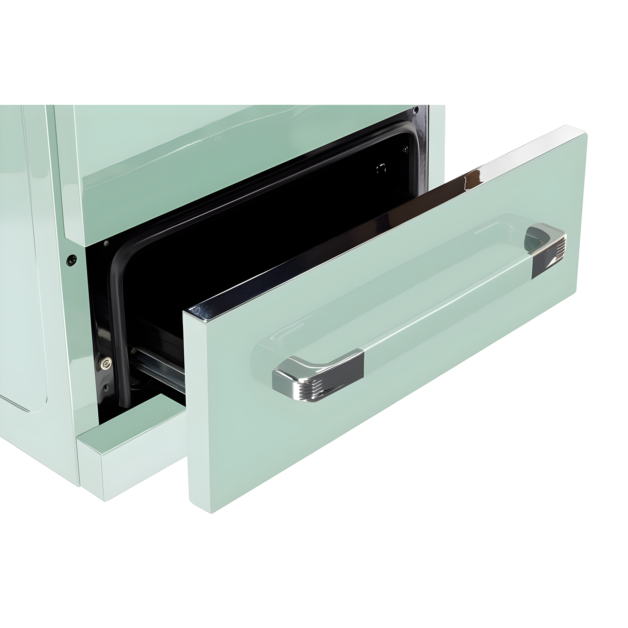 Unique Classic Retro 24" 2.9 cu/ft Freestanding Gas Range with Convection Oven and Sealed Burners