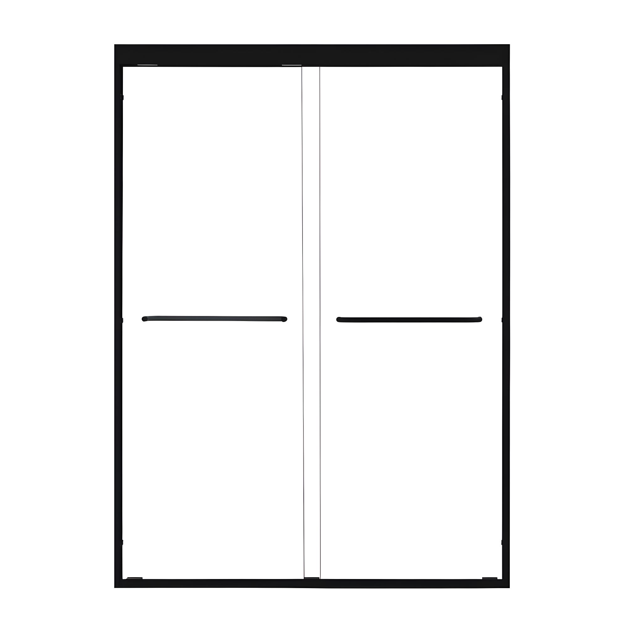 Ennis 48" W x 76" H By Pass Framed Shower Door with Clear Glass