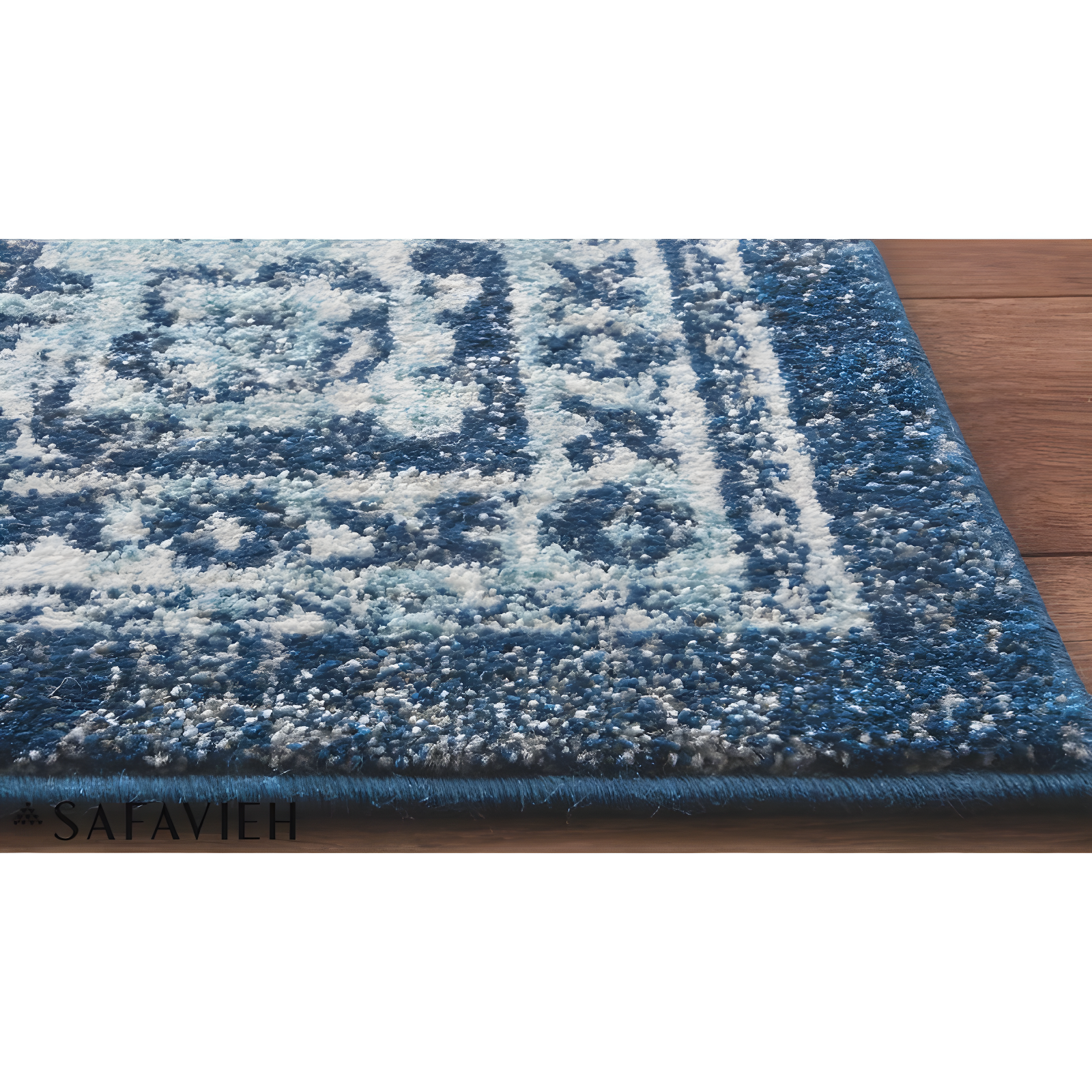 Evoke EVK256 Power Loomed Area Rug - Silver/Ivory - 11'x15' - Safavieh.