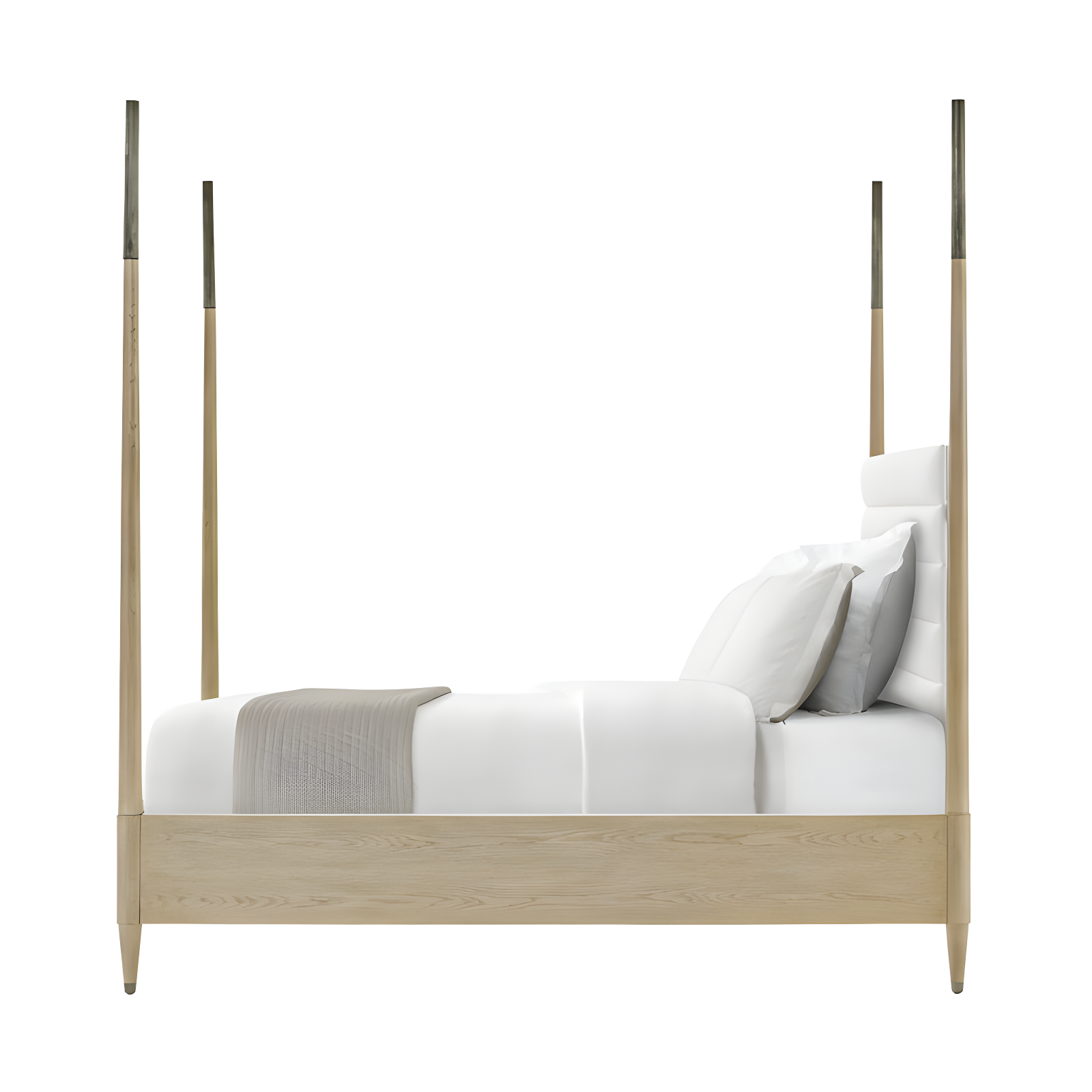 Theodore Alexander Balboa Upholstered Four Poster Bed