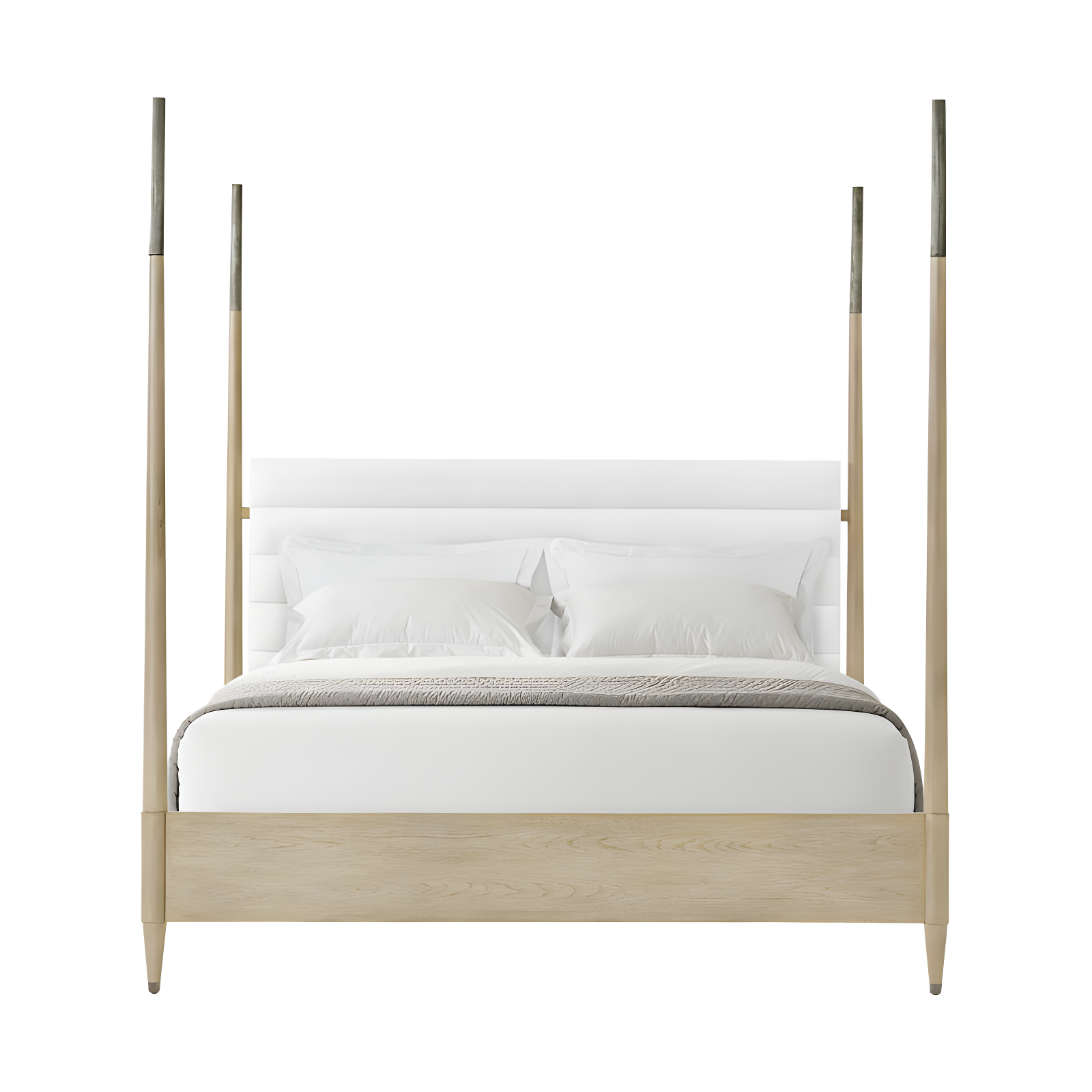 Theodore Alexander Balboa Upholstered Four Poster Bed