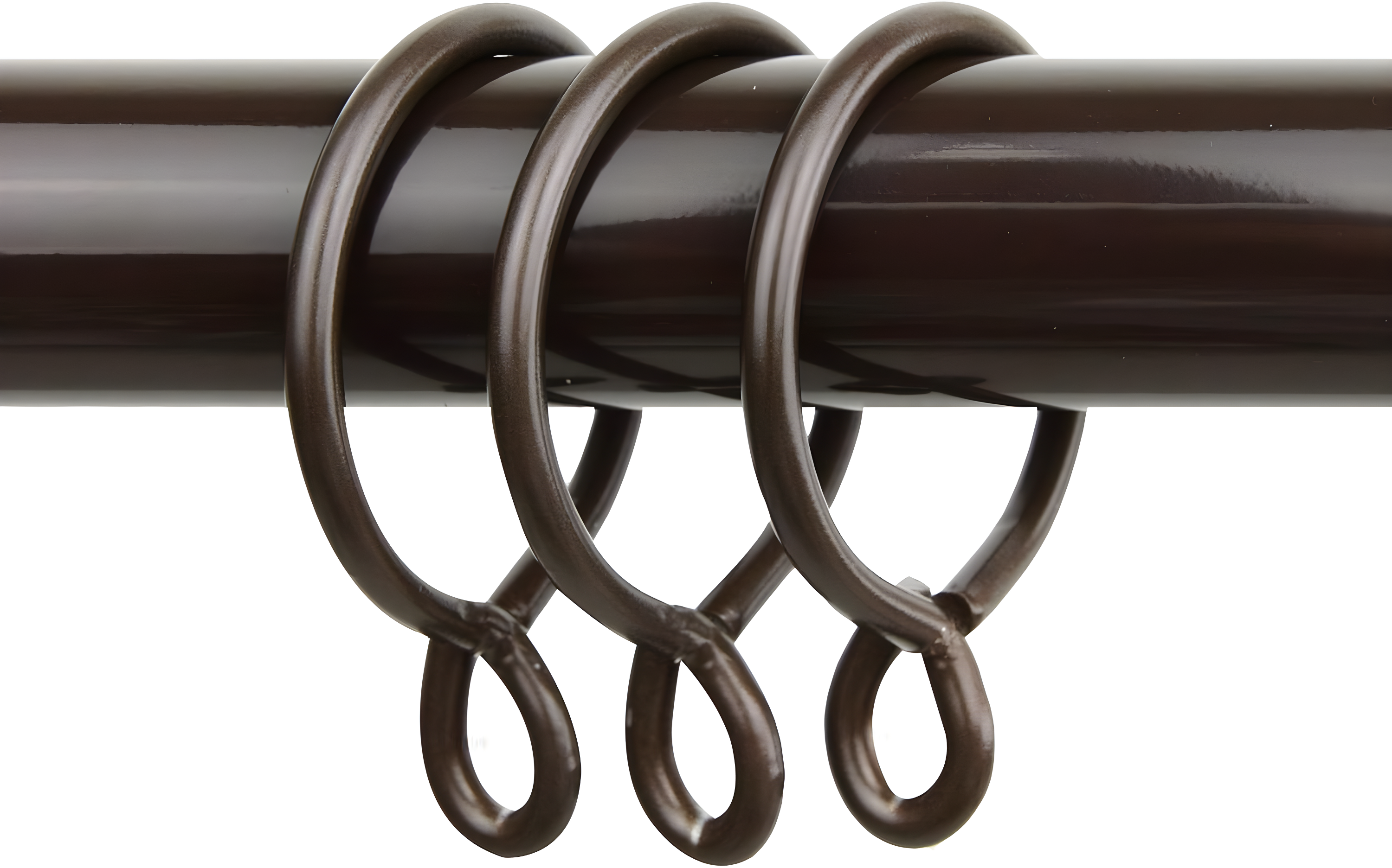 Steel Curtain Rings (Set of 10)