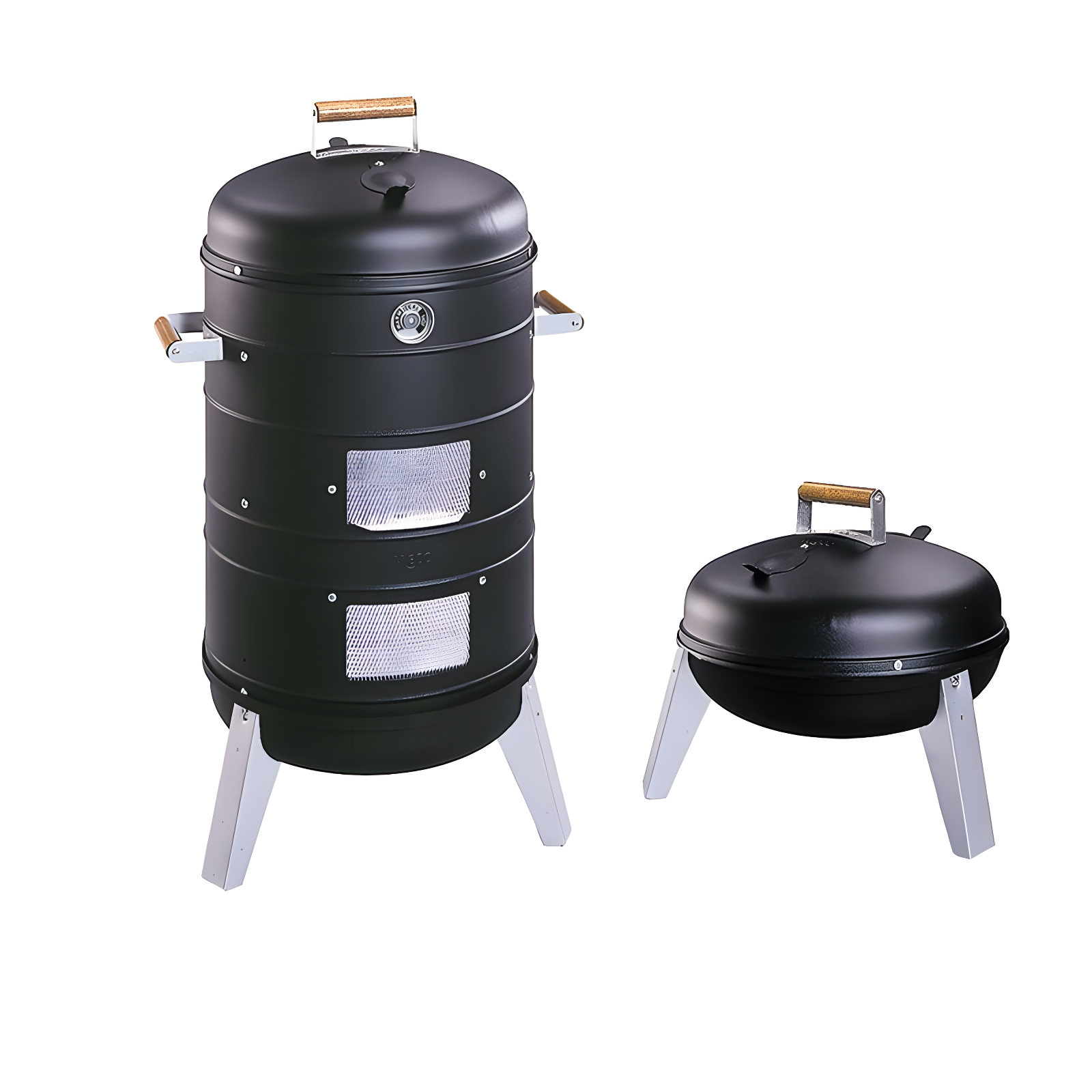 MECO Corporation MECO Corporation Americana Vertical Charcoal Portable 351 Square Inches Smoker