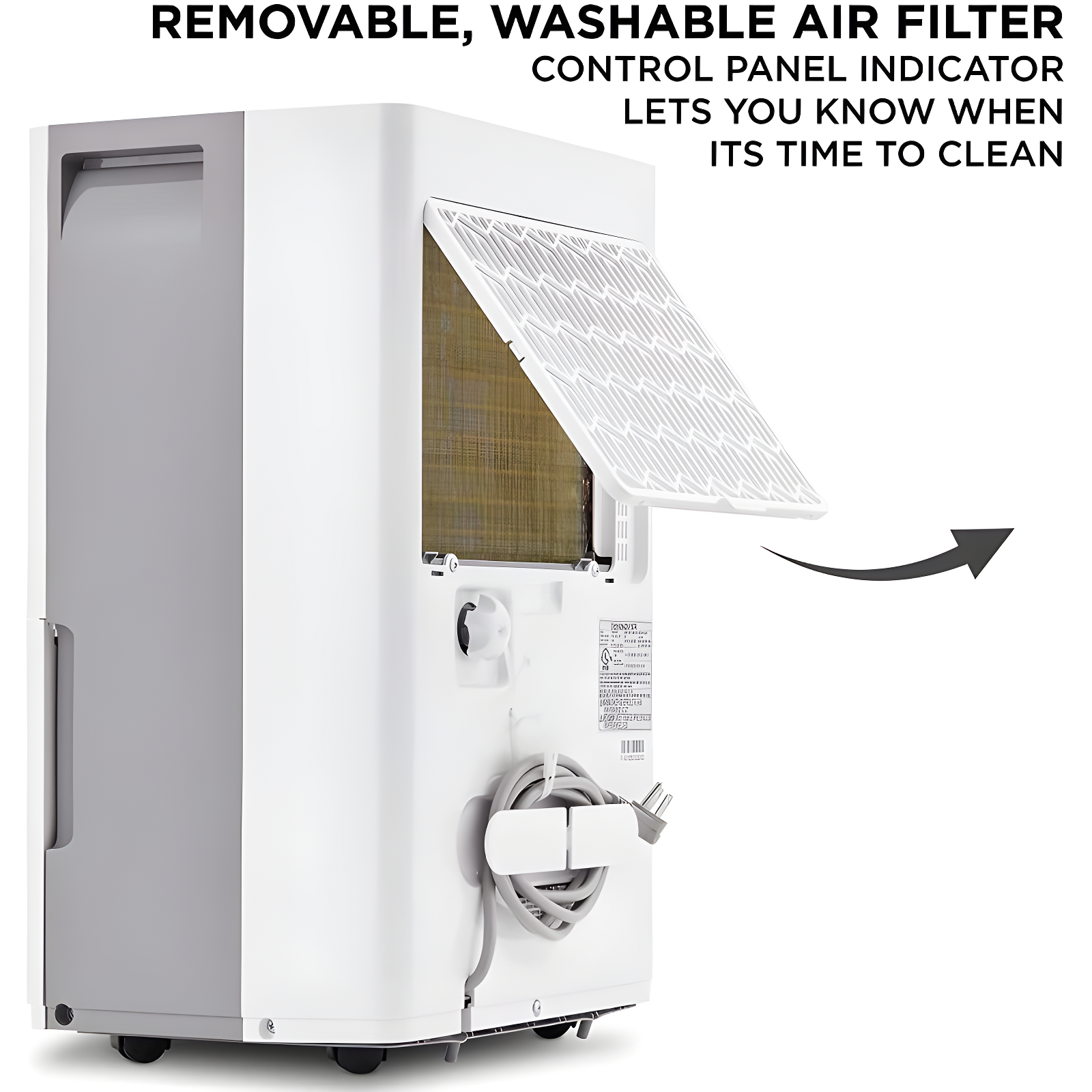 Ivation Ivation 50 Pints Tower Dehumidifier for Rooms up to 4500 Cubic Feet