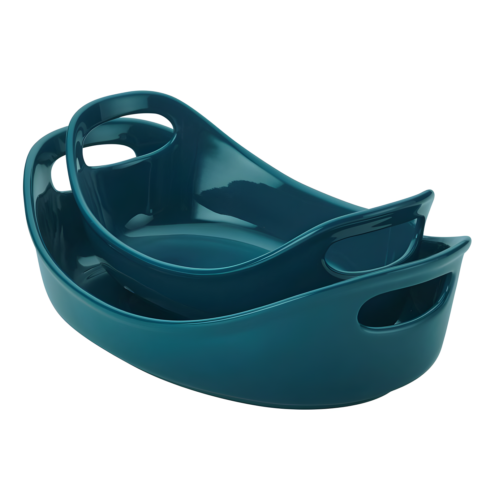 Rachael Ray Stoneware Ceramic Oval Baker Set