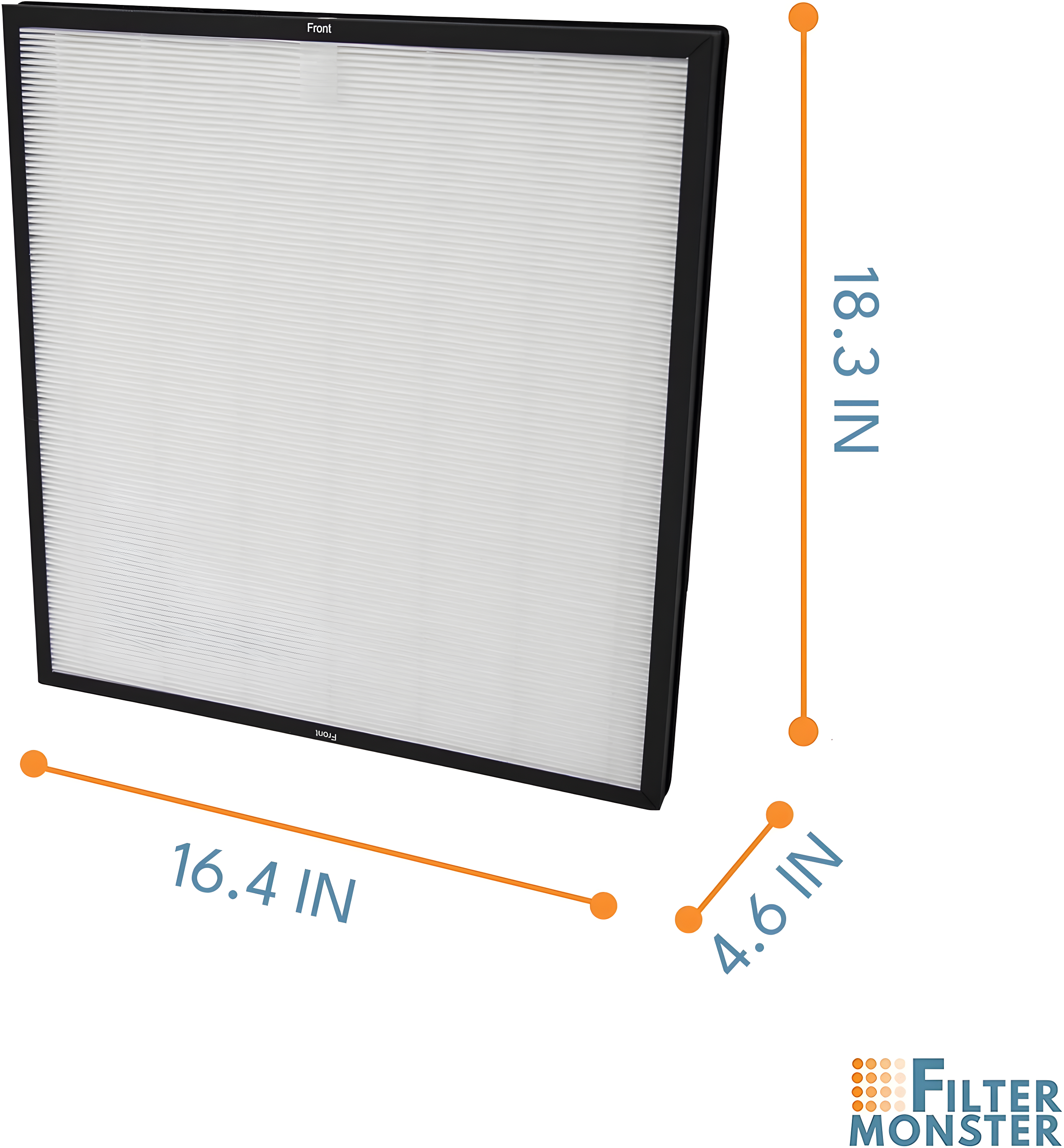 Filter-Monster - Germ Defense Air Filter Replacement Kit - Replacement Compatible with MinusA2 Air Purifier