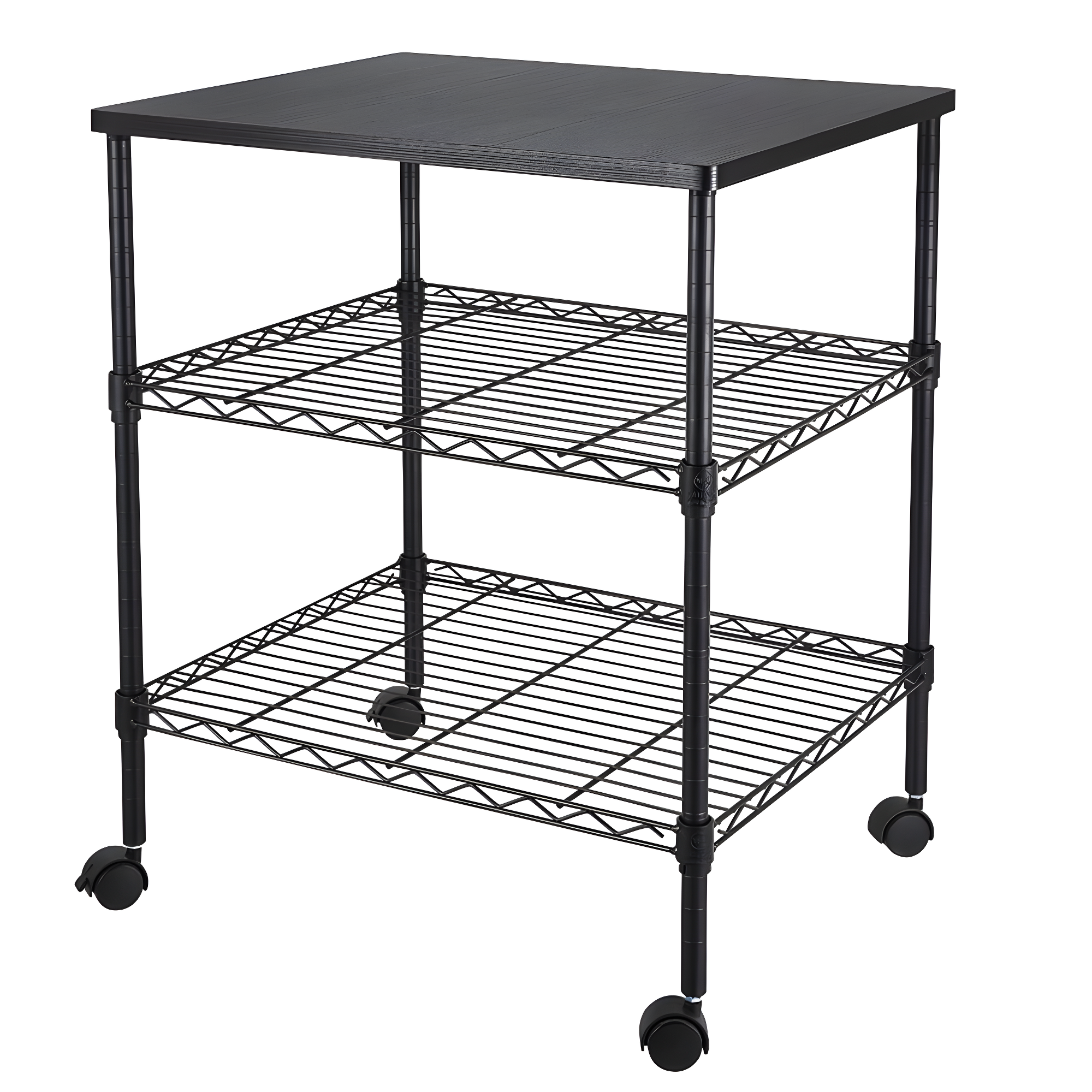 Zimtown Printer Stand Series / 3 Tier Printer Stand(Black)