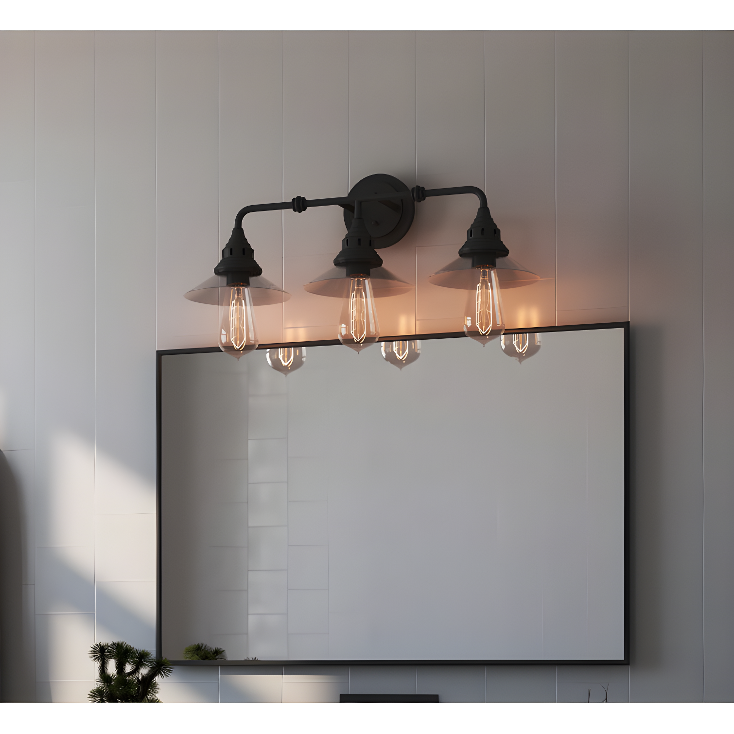 40 Watt Dimmable Amber ST18 Nostalgic Hairpin Incandescent Light Bulbs with Medium (E26) Base