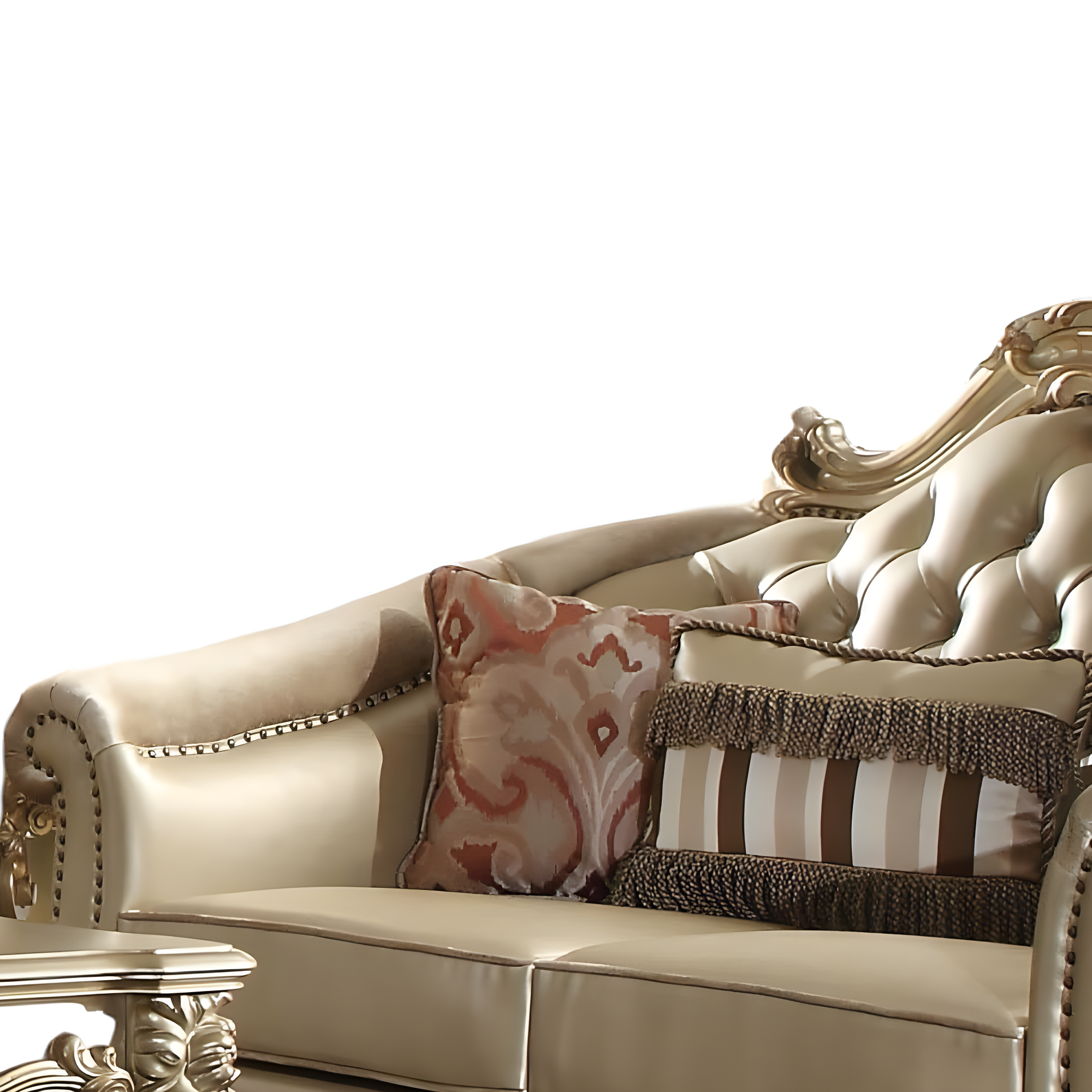 ACME Furniture Vendome 66'' Faux Leather Loveseat