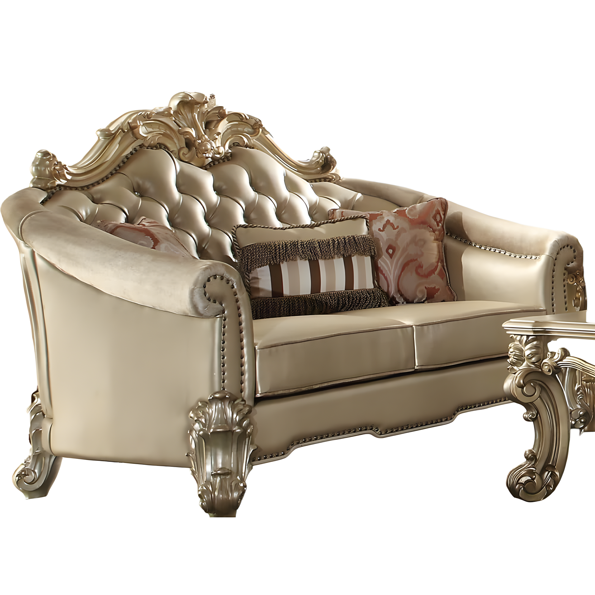 ACME Furniture Vendome 66'' Faux Leather Loveseat