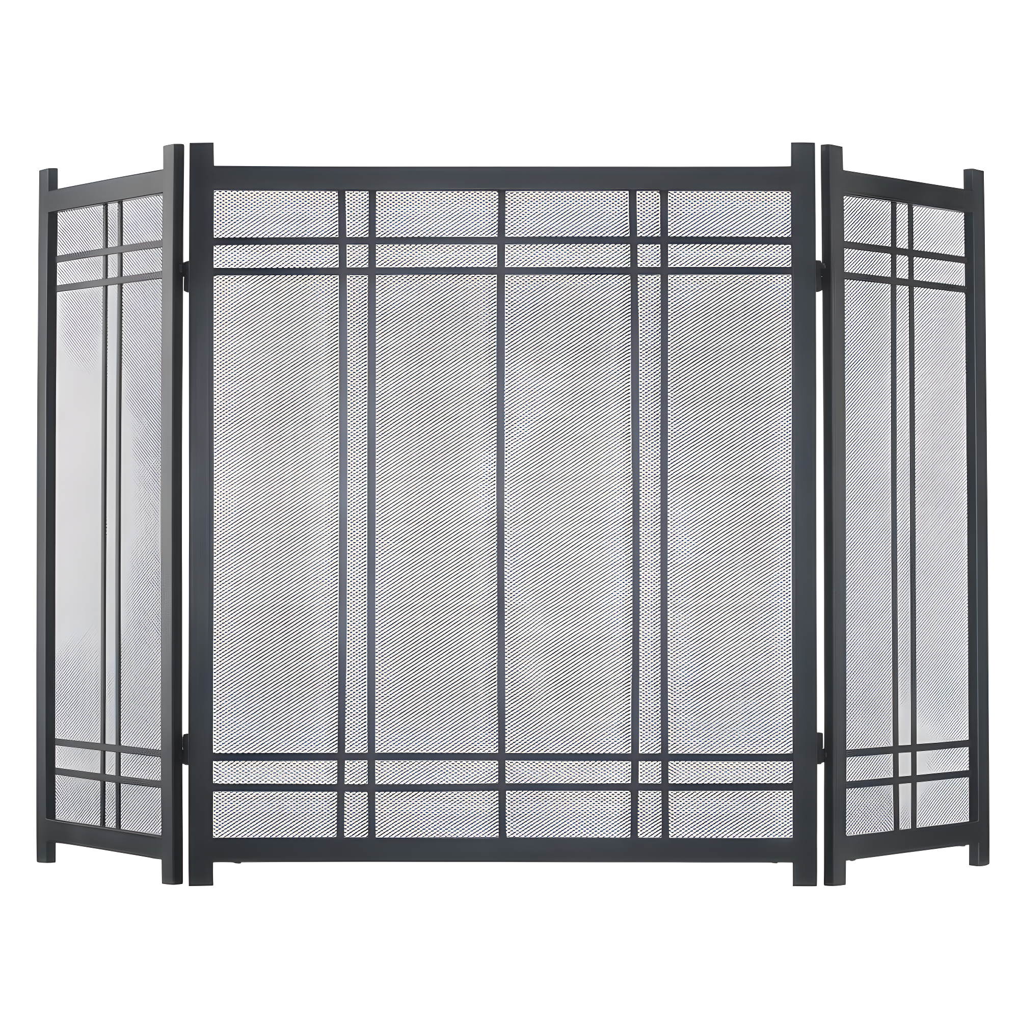 Pleasant Hearth FA016SA Preston Steel Fireplace Screen
