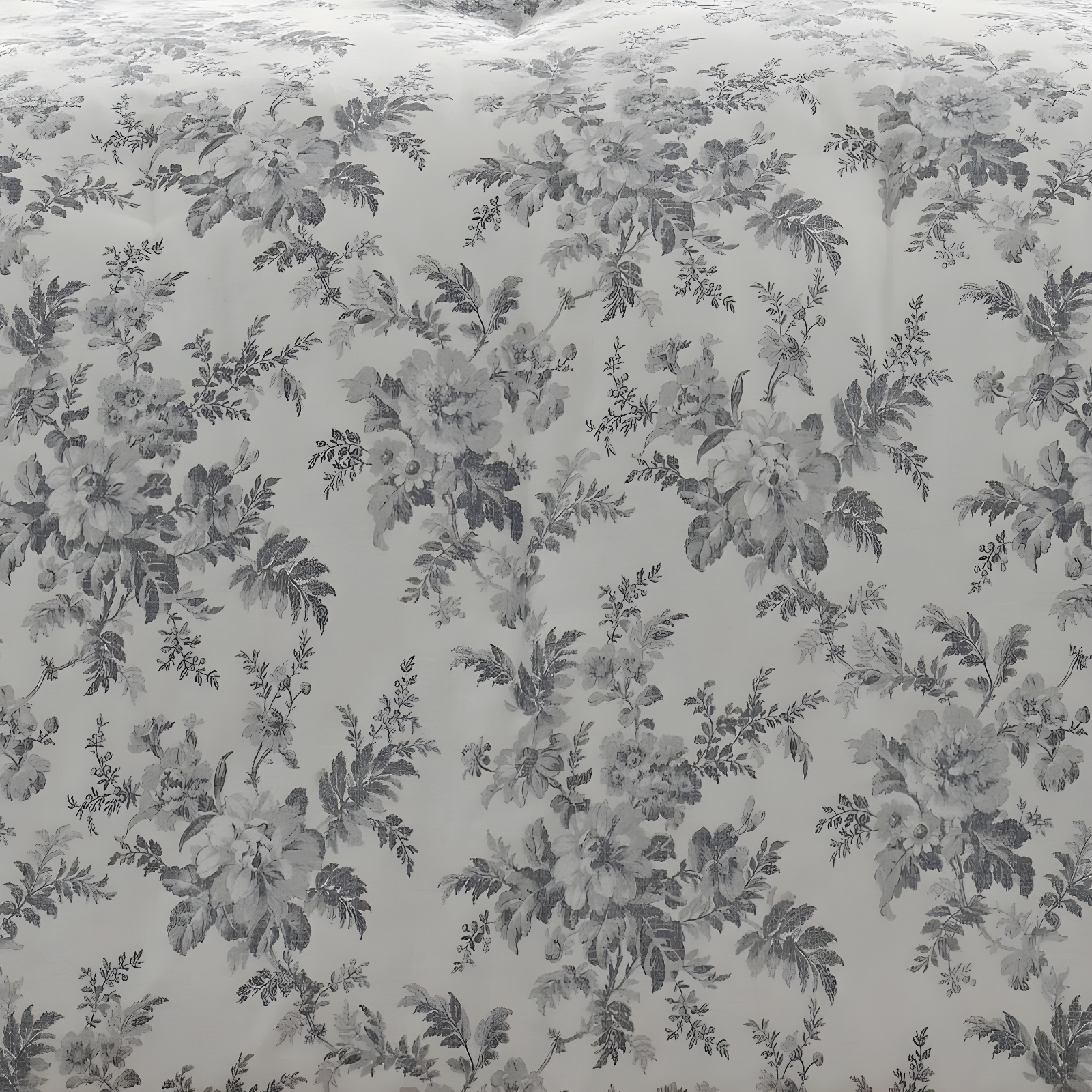Laura Ashley Laura Ashley Annalise Floral Grey Cotton Bonus Comforter Set