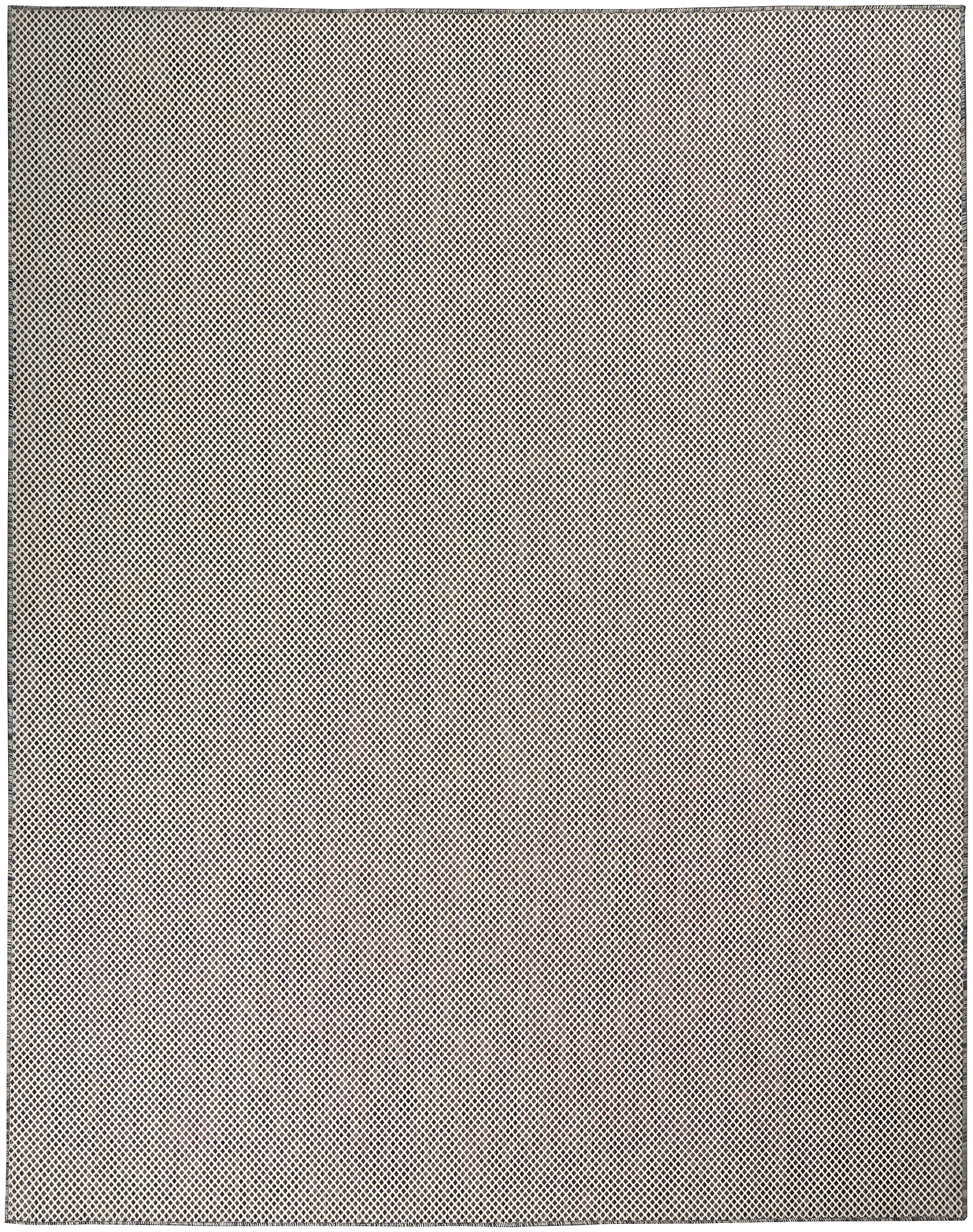 Nourison Courtyard COU01 Indoor/outdoor Area Rug - Ivory Charcoal 7' x 10'