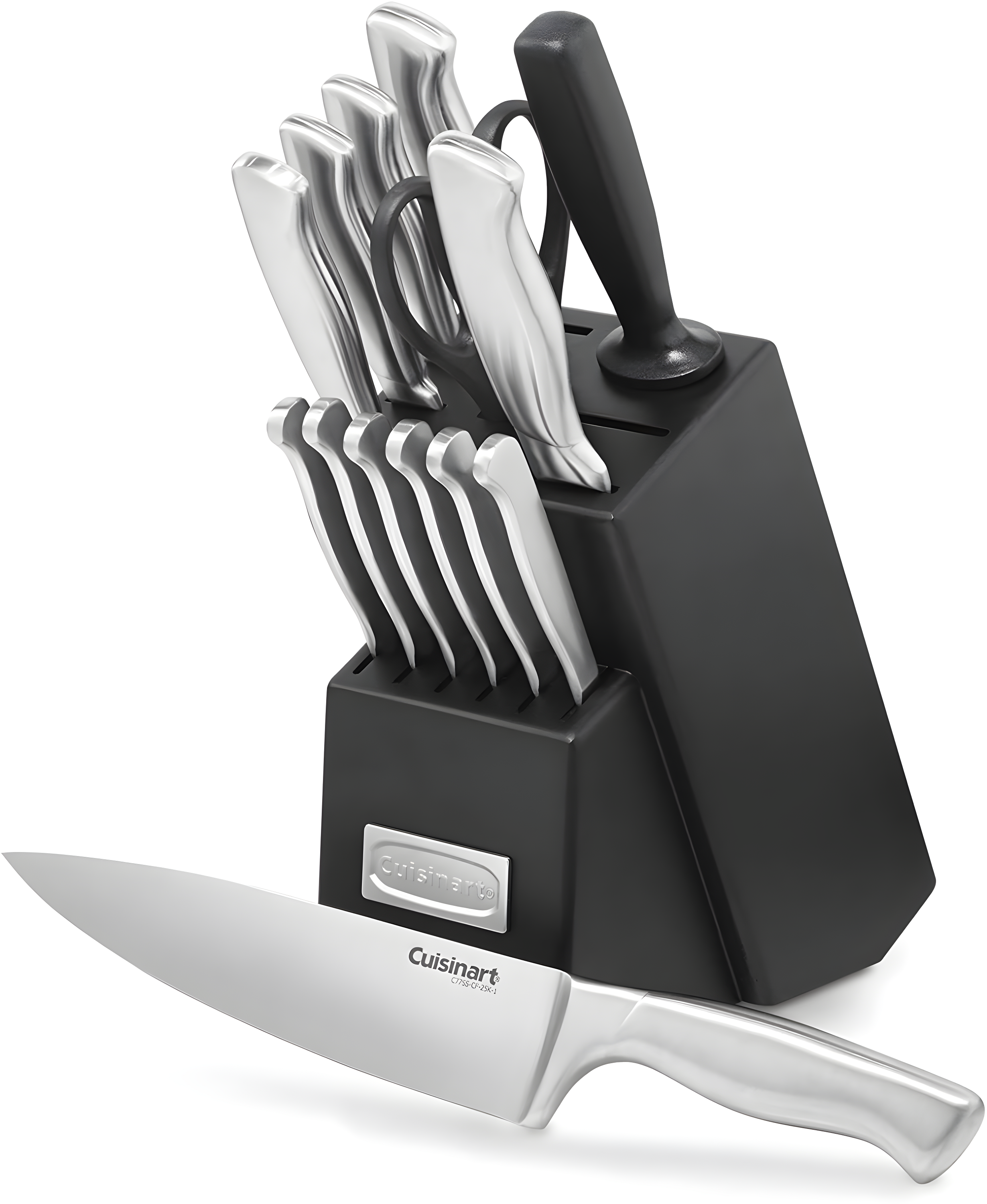 Cuisinart ® Stainless Steel Hollow Handle 15-Piece Knife Block Set