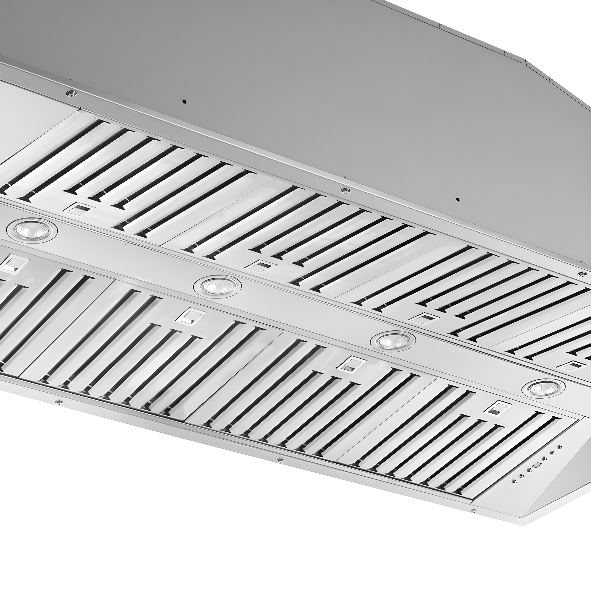 Forno Altilia 60-inch Insert Range Hood, 1200 CFM Double Motor, 4 Speed Control, All Stainless Steel FRHRE5337-60